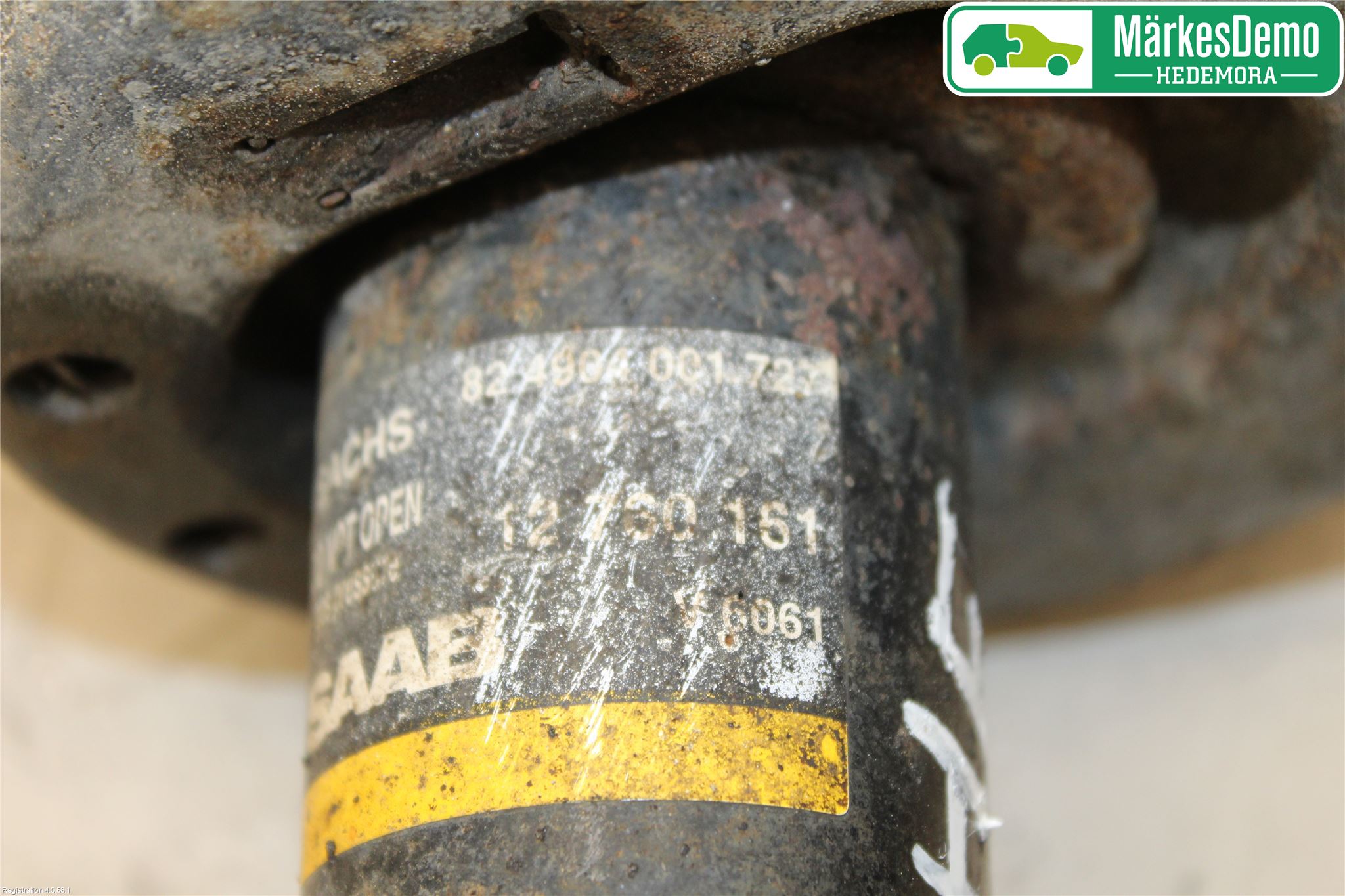 Saab 9-5     06-10 Fjäderben Fram Höger