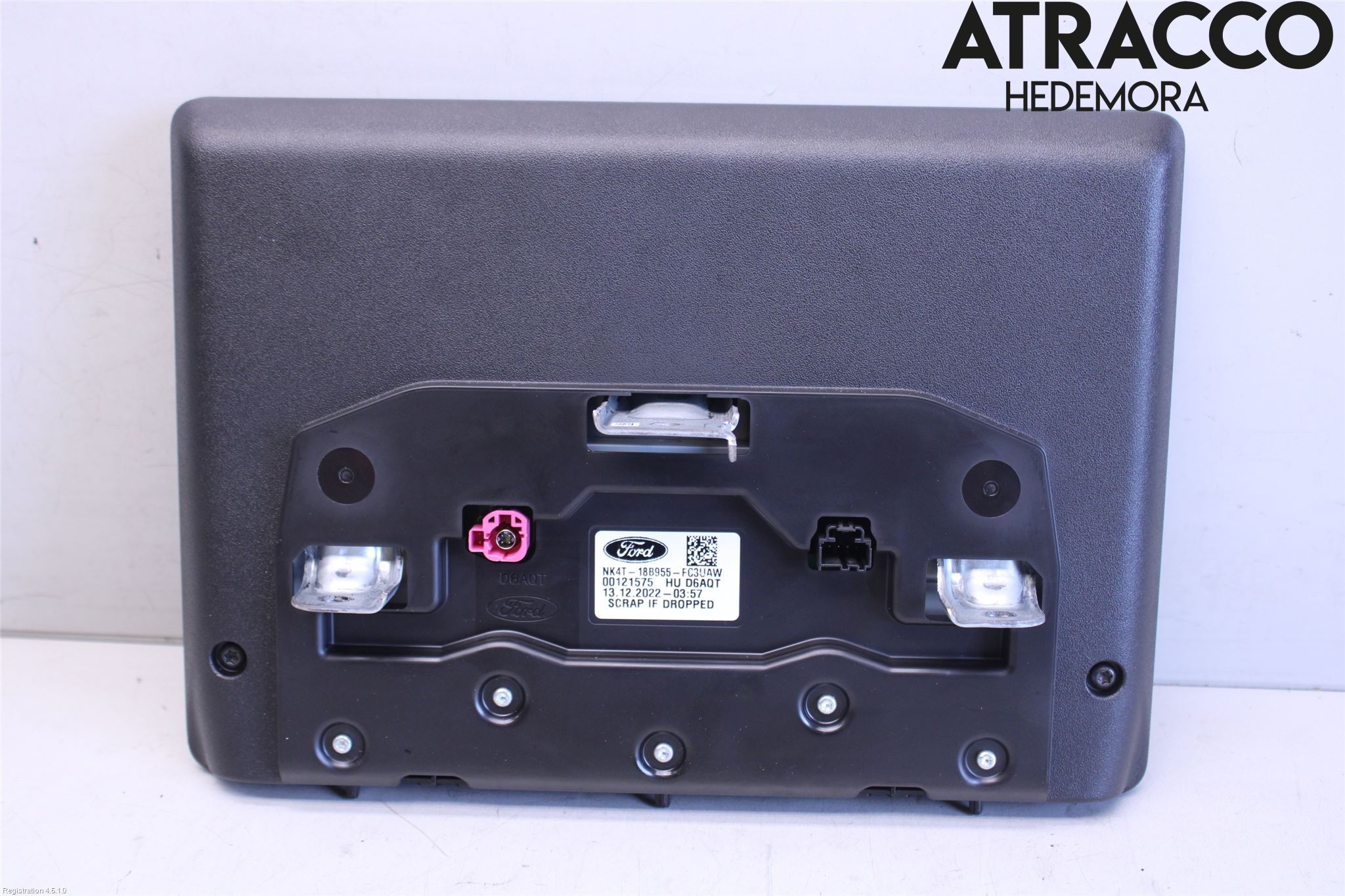 Ford E-TRANSIT SKÅP/BUSS 22- Multifunktionsdisplay