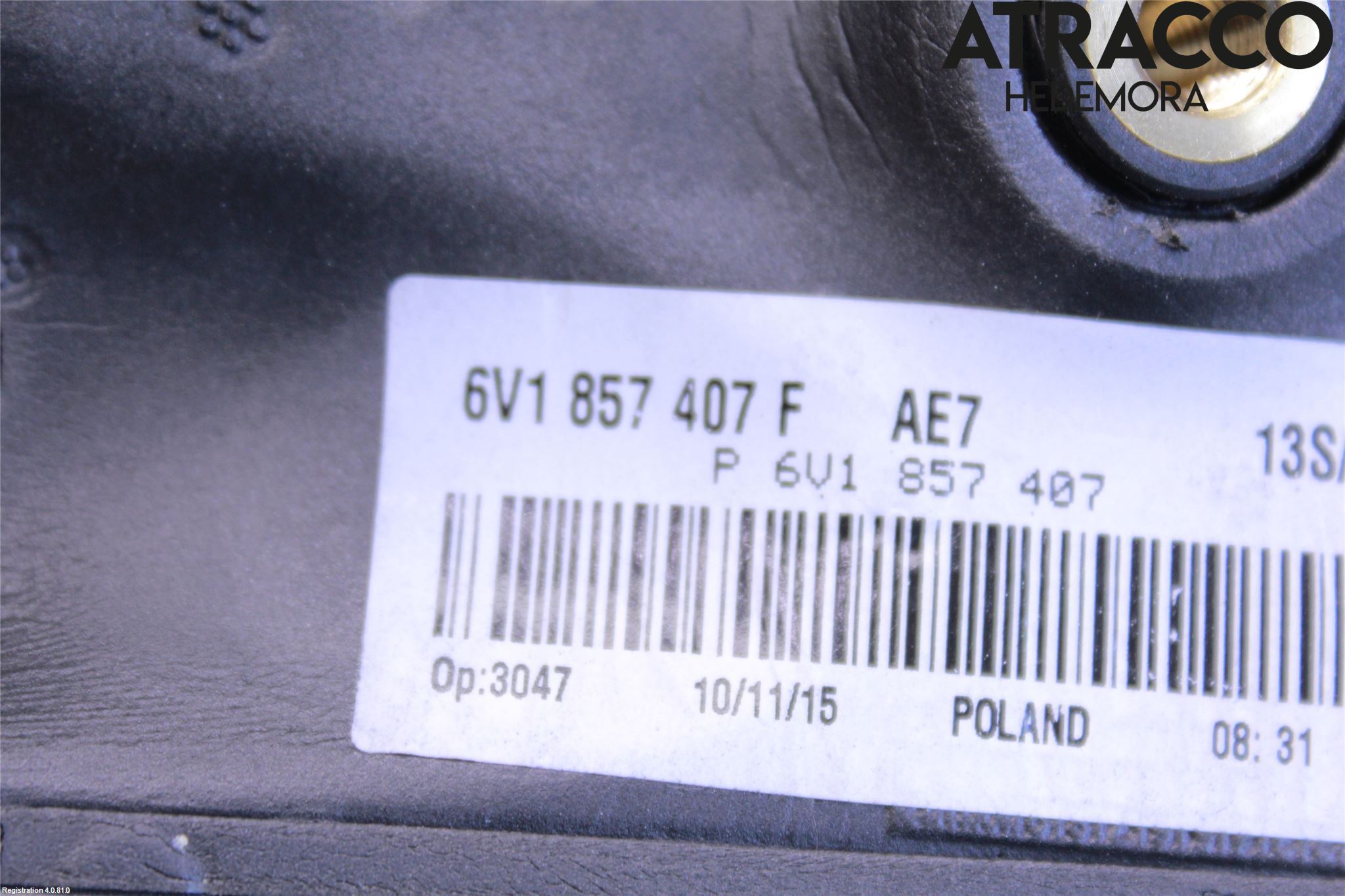 Skoda FABIA 15-21 Spegel Yttre El Vä