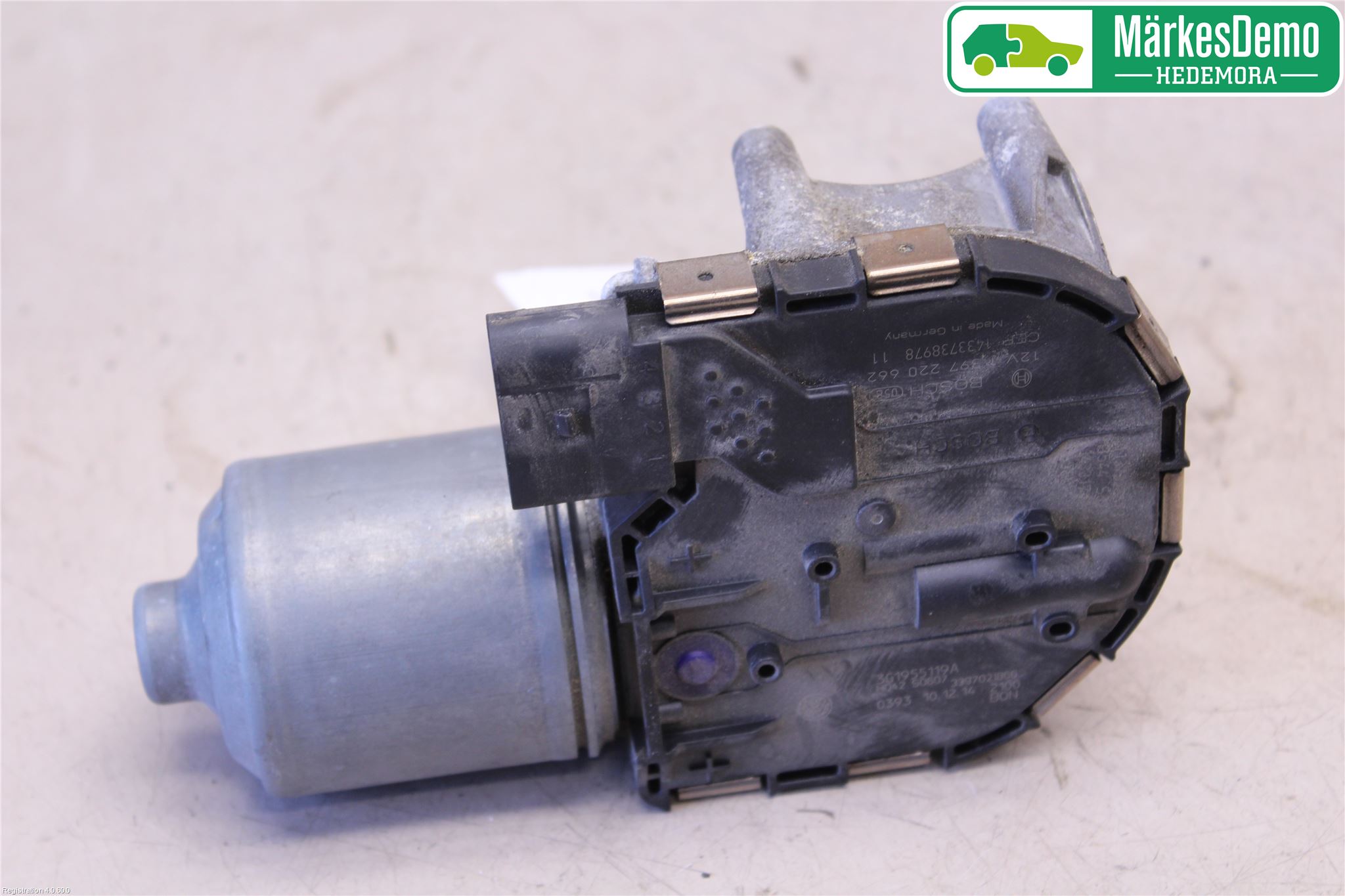 Volkswagen VW PASSAT 15-19 Torkarmotor Vindruta