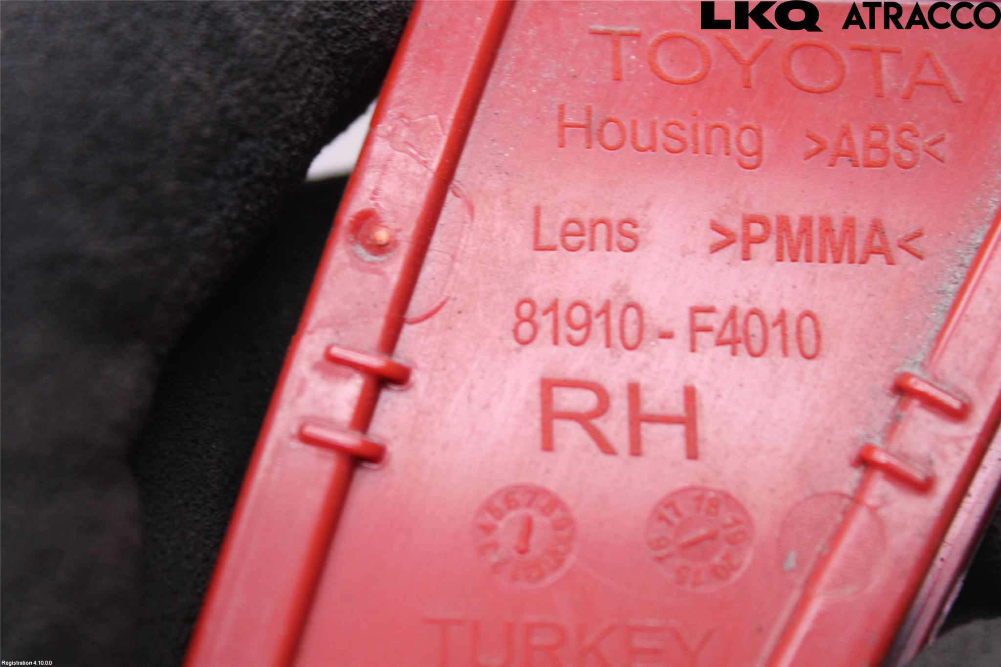 Toyota C-HR 16-23 Dimljus/Reflex Bak