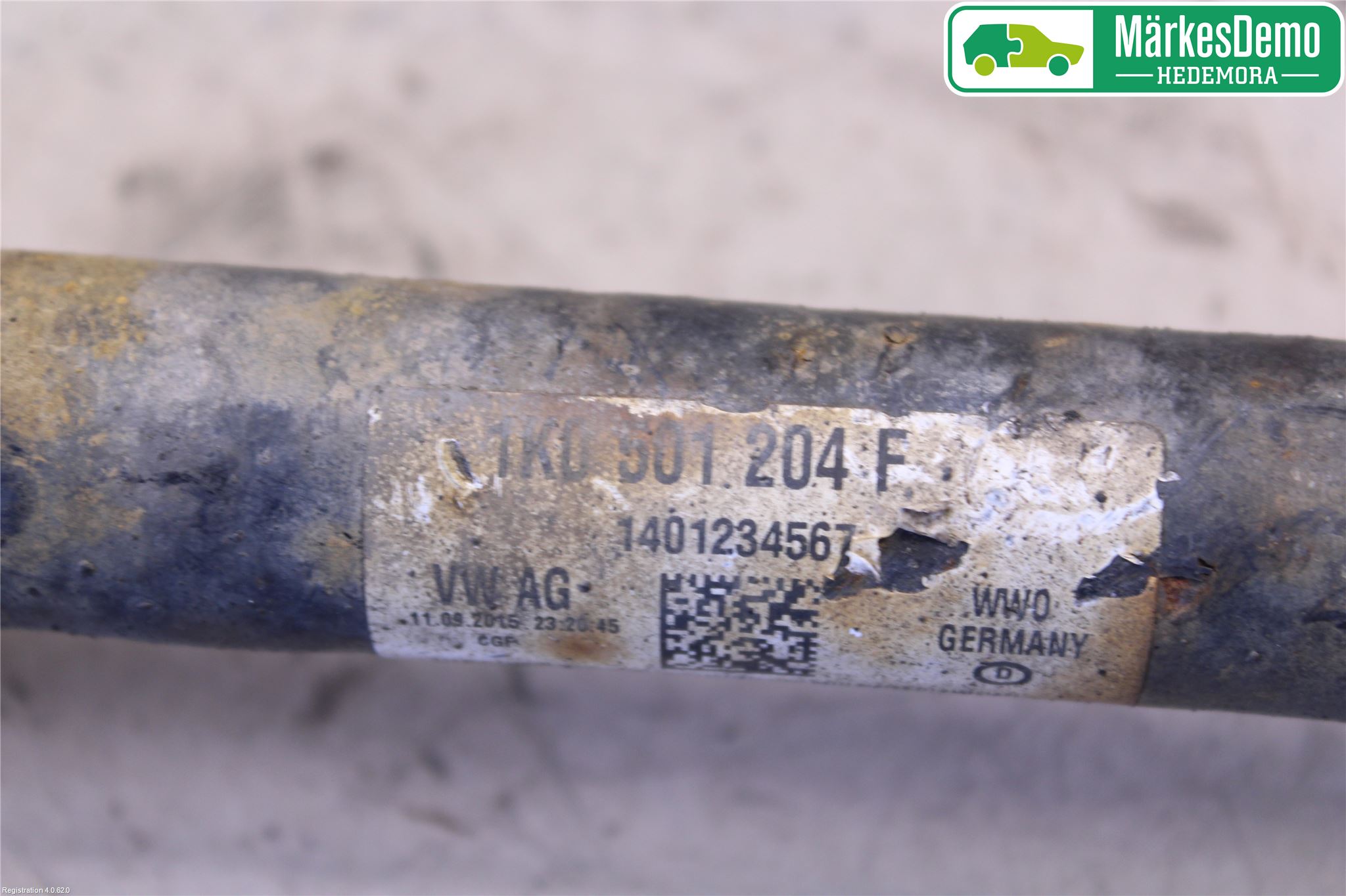 Volkswagen VW TIGUAN 07-16 Drivaxel Bak Höger