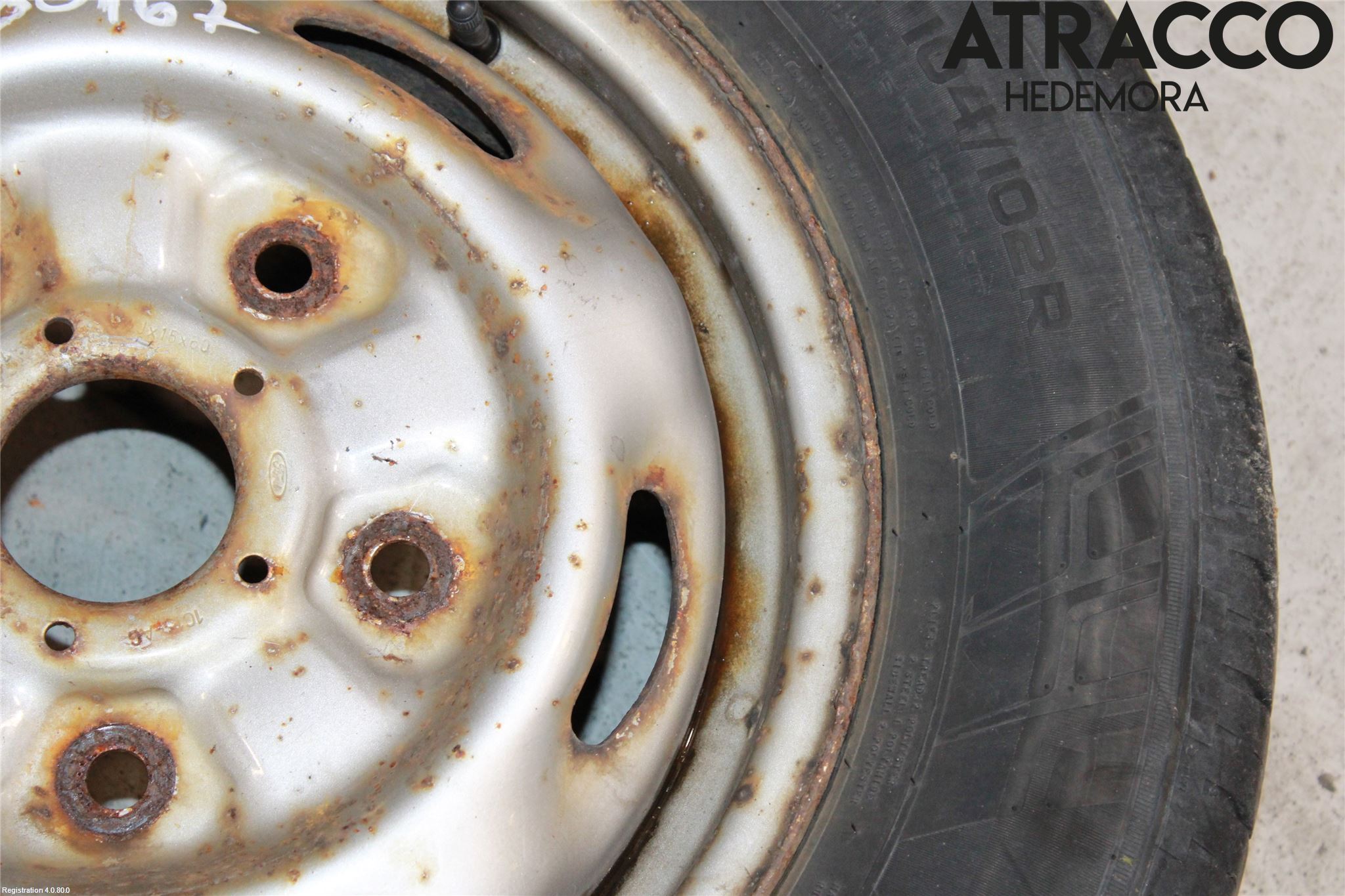 Ford TRANSIT    00-06 Sommardäck Plåtfälg 4St