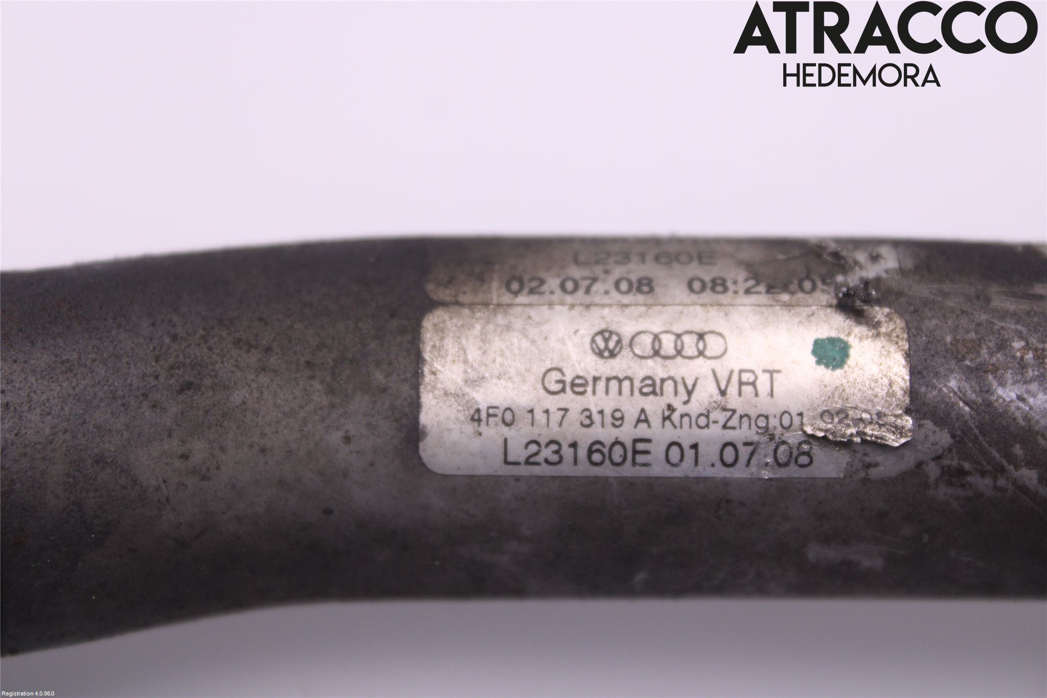 Audi A6/S6     05-11 Motor Oljerör-Slang