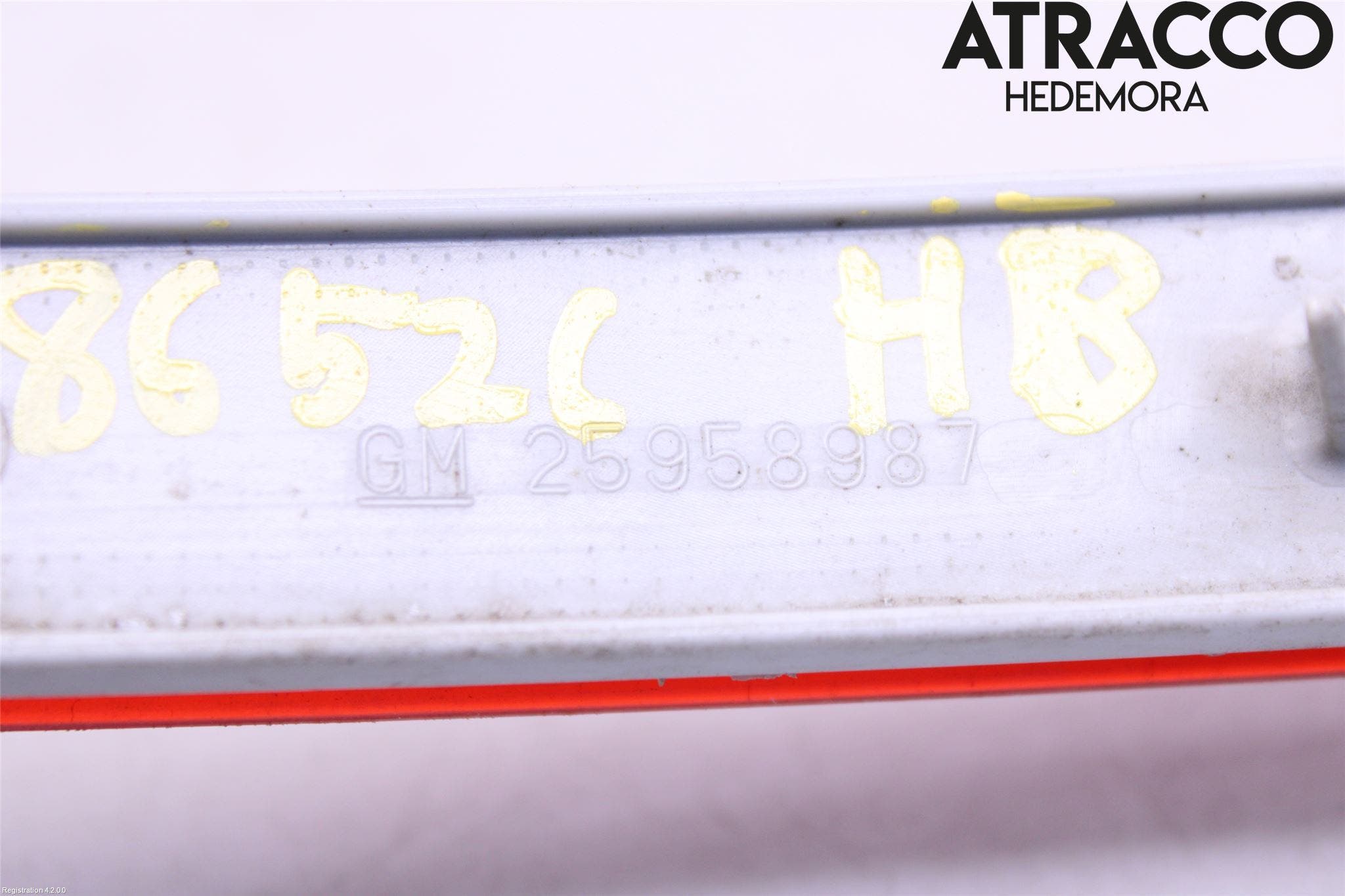 Övriga CHEVROLET VOLT Dimljus/Reflex Bak