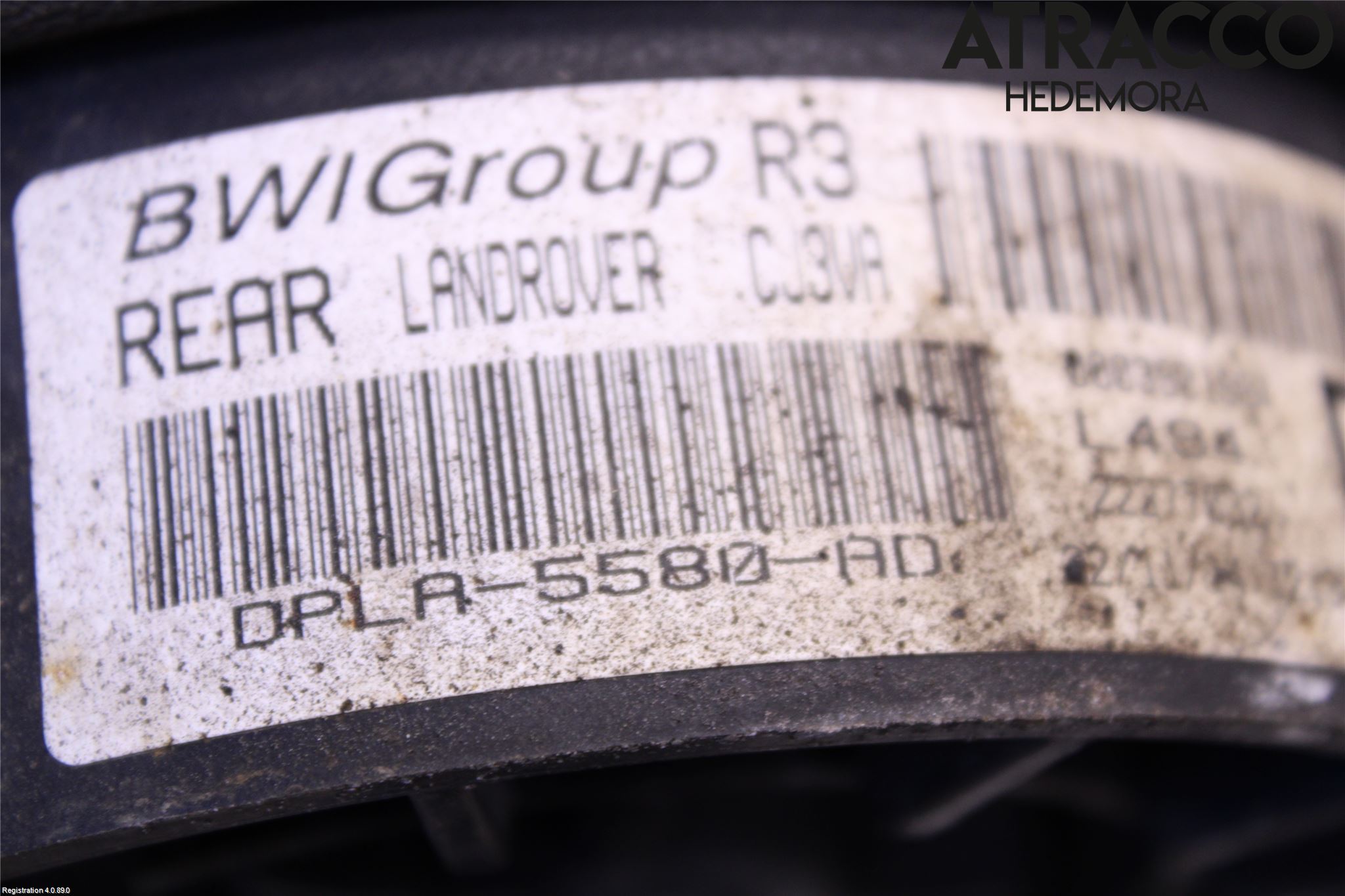 Landrover RANGE ROVER SPORT (L494) 14-22 Nivå-Luftfjädring Bälg