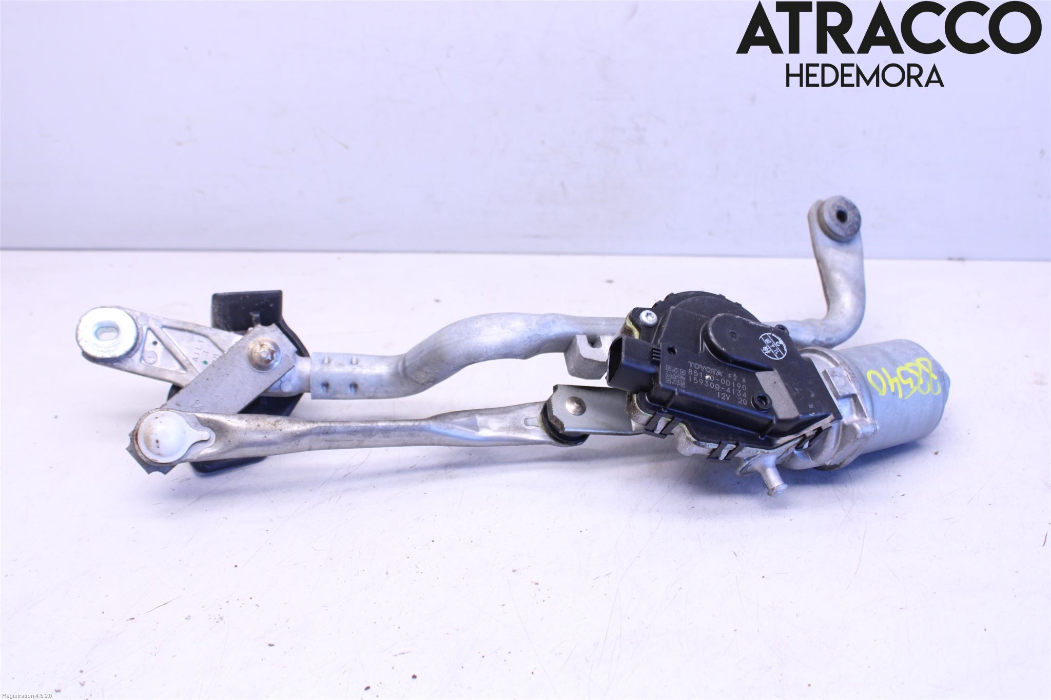 Toyota YARIS XP130 12-14 Torkarmotor Vindruta