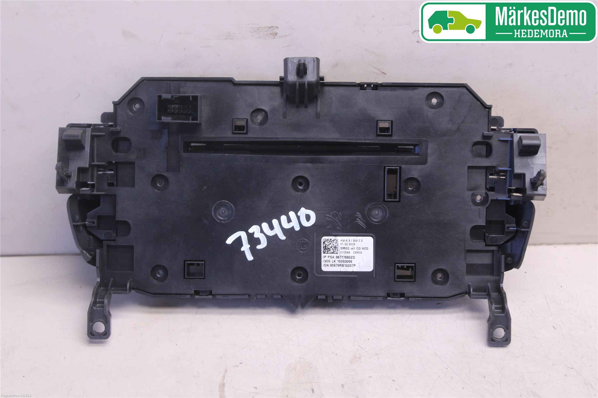 Peugeot 308 14-21 Cd Radio - Multimediapanel