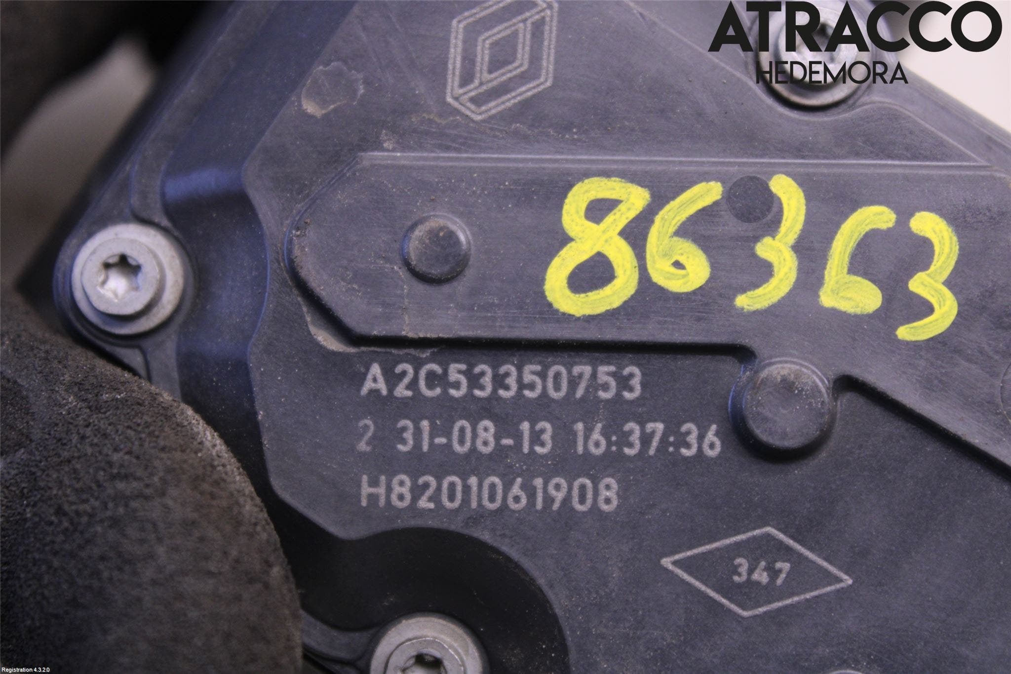 Nissan QASHQAI+2 10-14 Injspjällhus