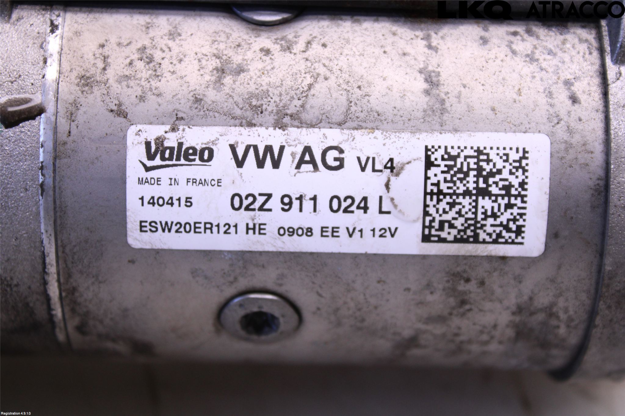 Volkswagen VW GOLF / E-GOLF VII 13-20 Startmotor Diesel
