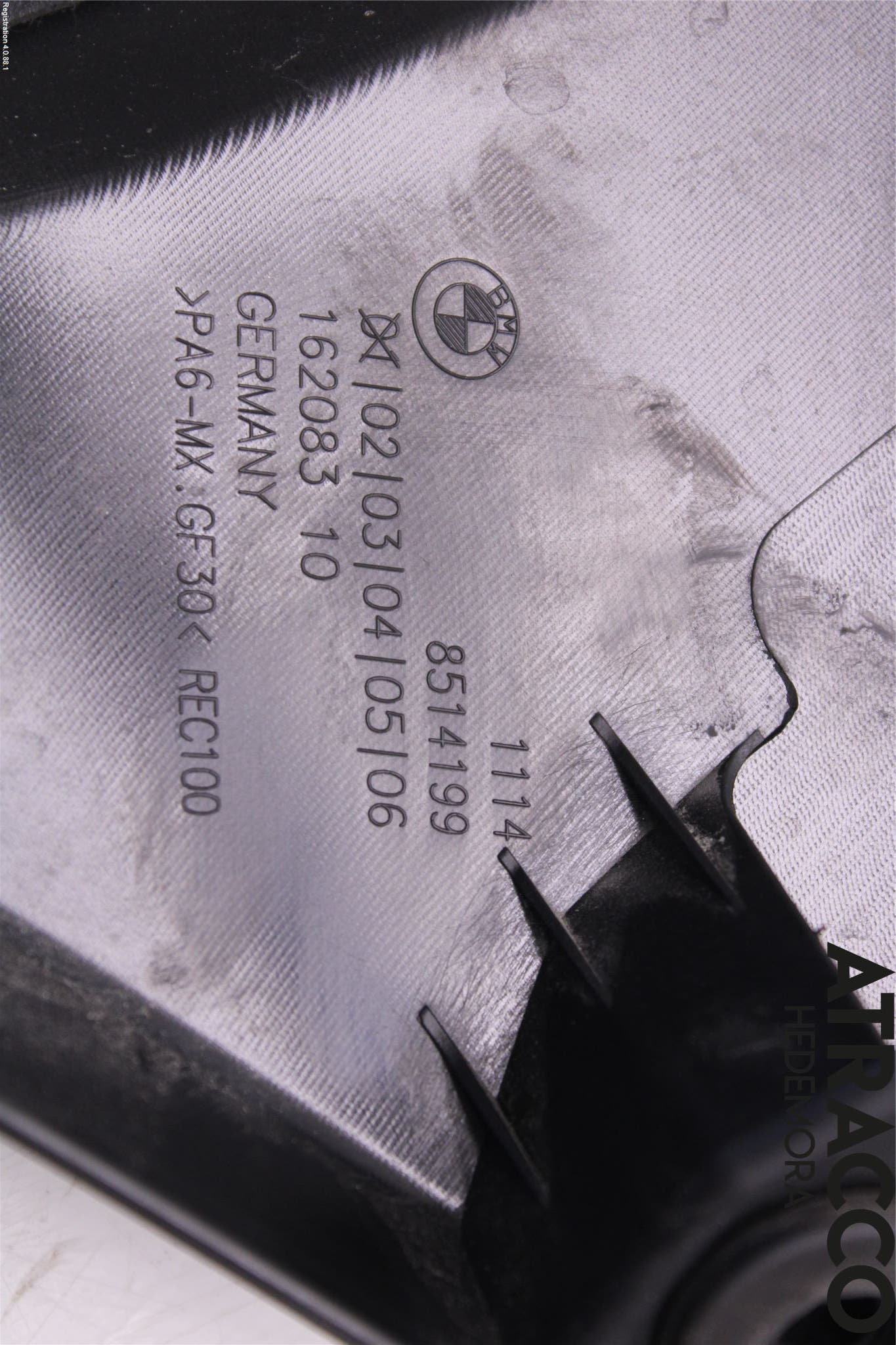 BMW X1 F48 15-22 Motorkåpa