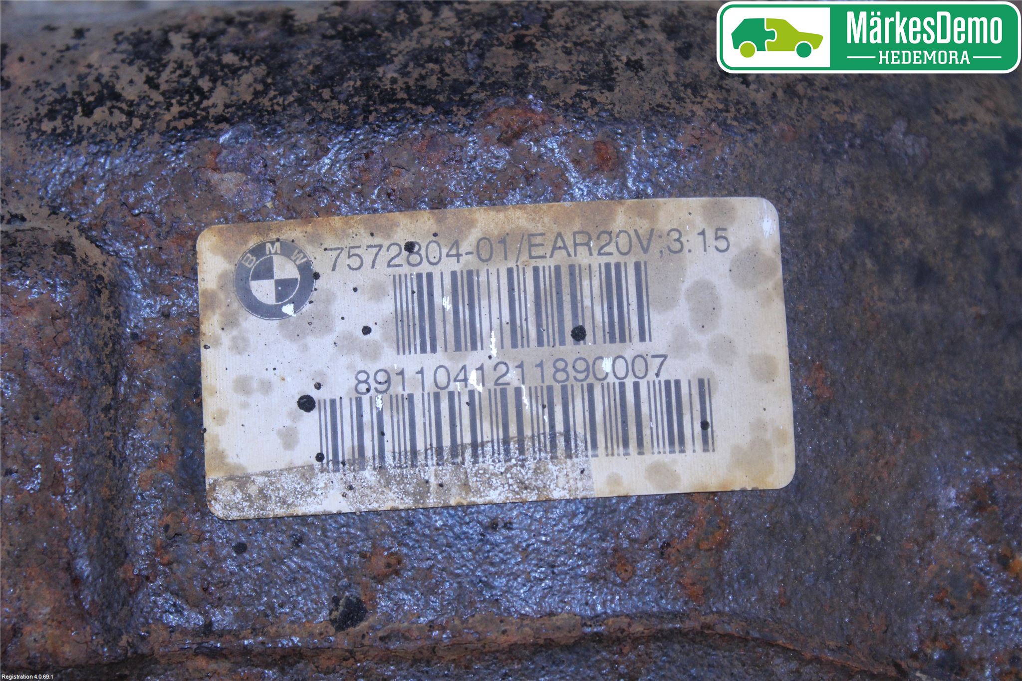 BMW 3 E92/93 Coupé/Cab 05-14 Bakväxel-Diff