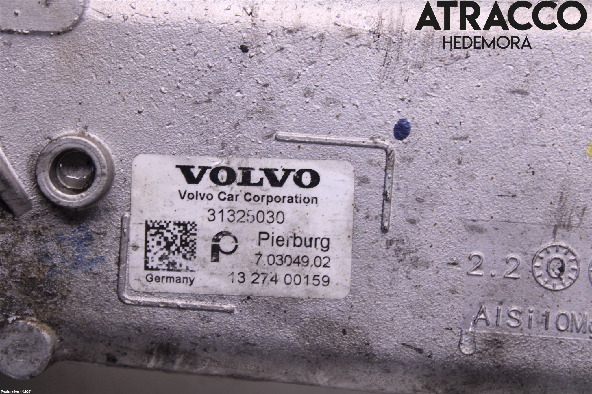 Volvo V60 14-18 Avgaskylare