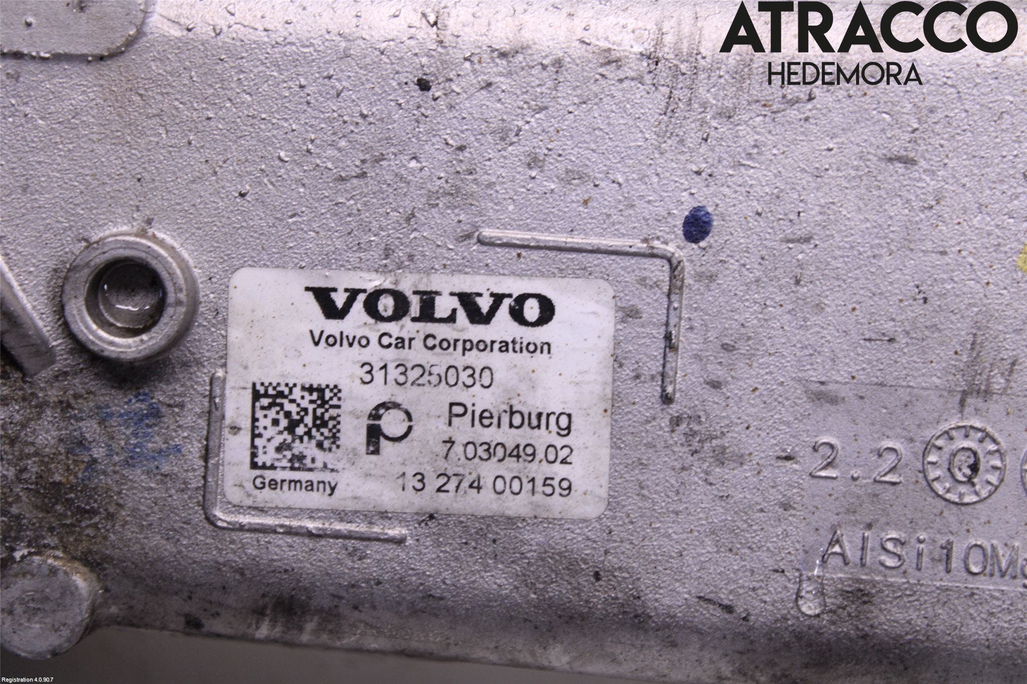 Volvo V60 14-18 Avgaskylare