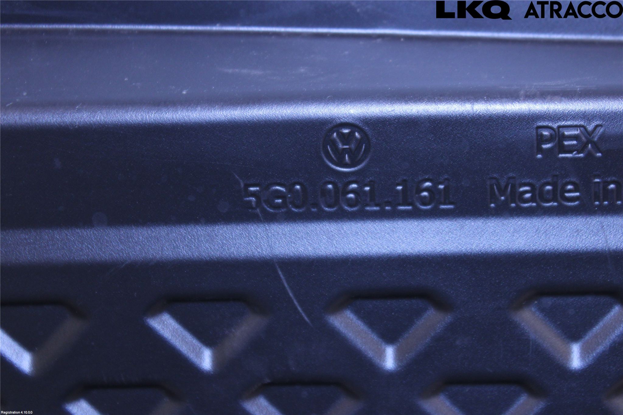 Volkswagen VW GOLF / E-GOLF VII 13-20 Lastmatta-Skydd