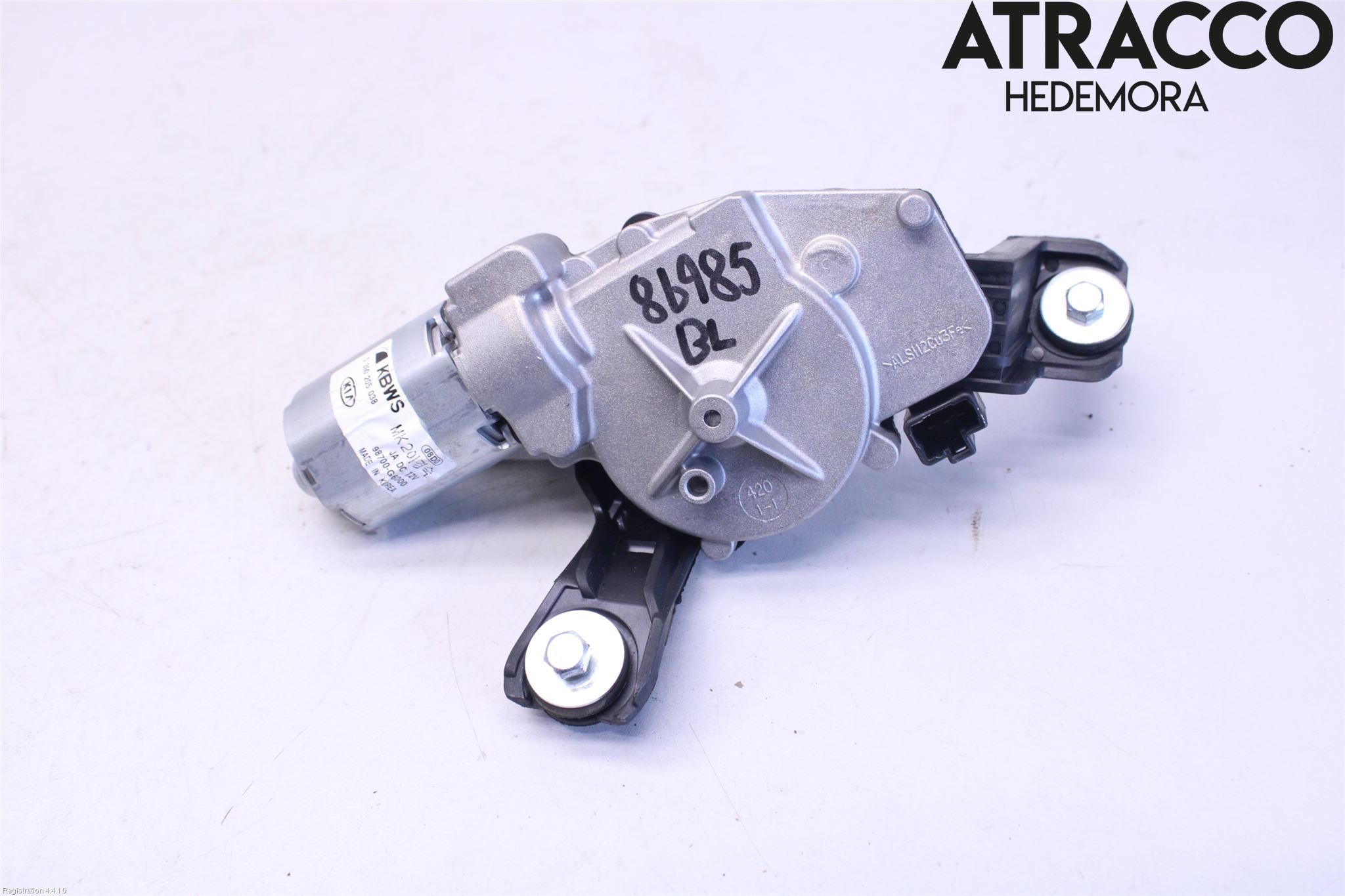 Kia PICANTO 17- Torkarmotor Baklucka