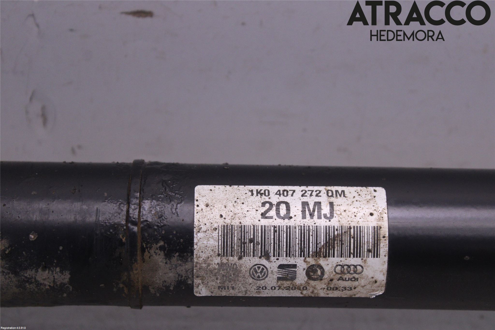 Audi A3/S3 05-13 Drivaxel Fram Höger