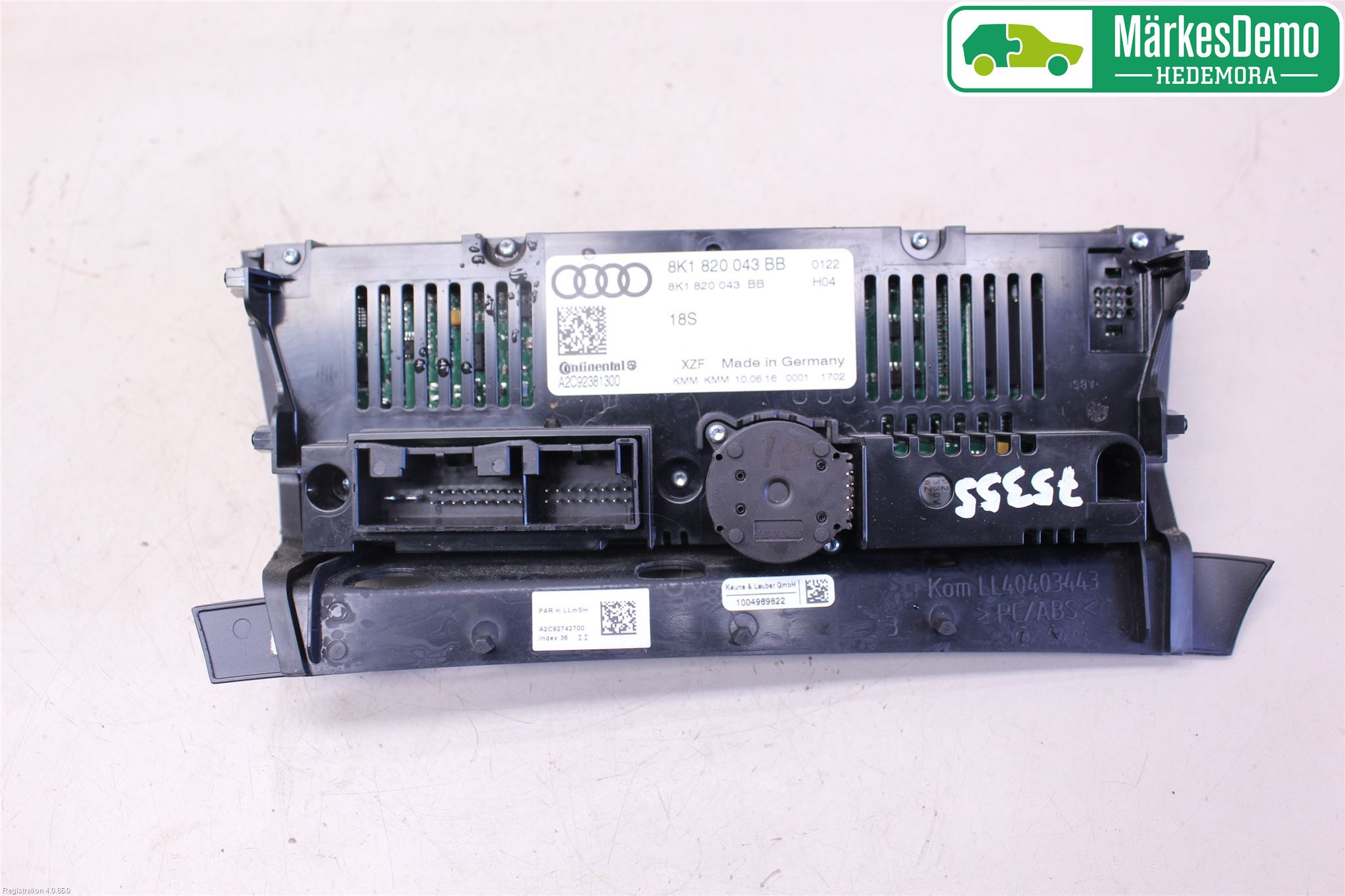 Audi Q5 09-16 Ac Styrenhet Ac Manöveren