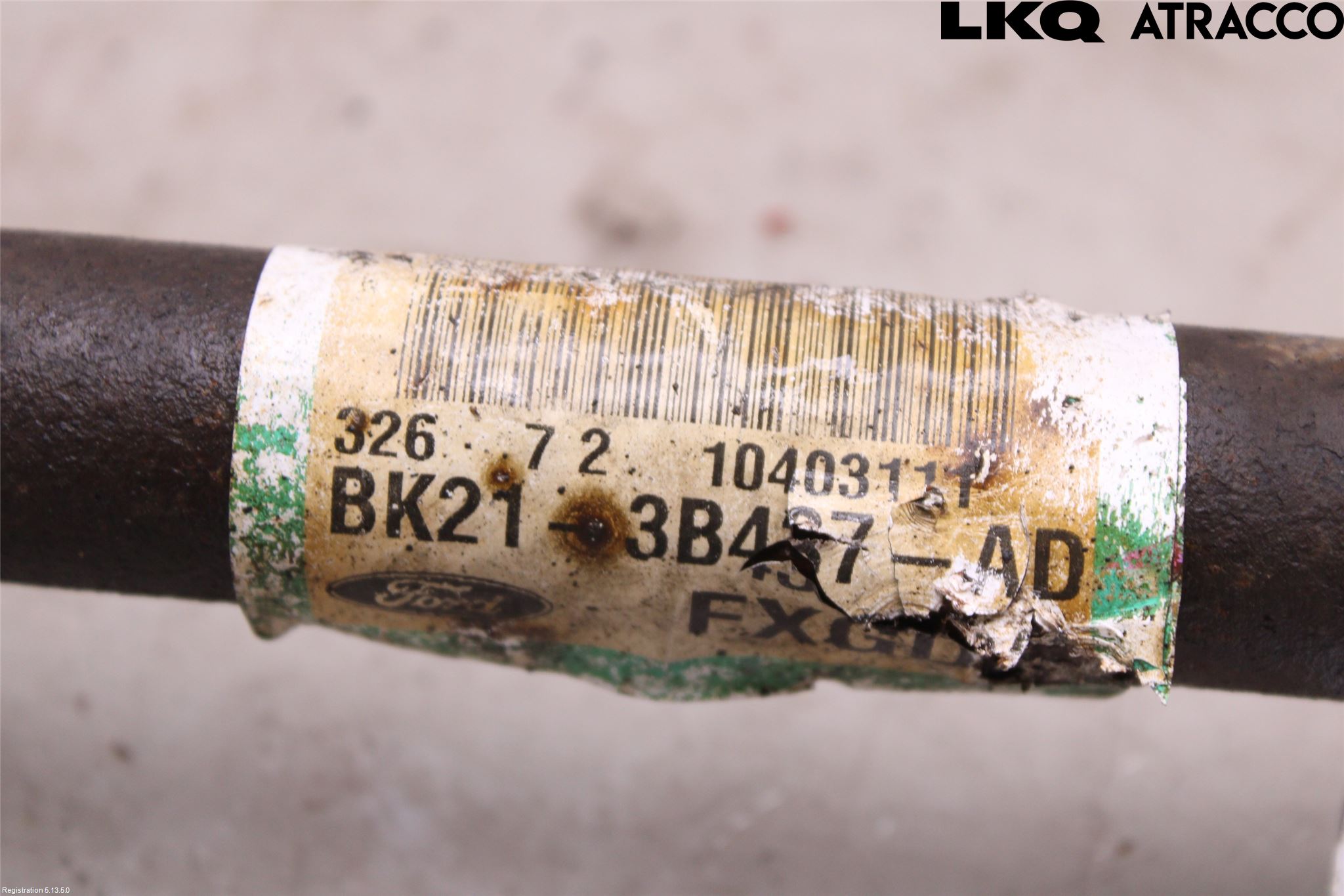 Ford TRANSIT SKÅP/BUSS 14-22 Drivaxel Fram Vänster