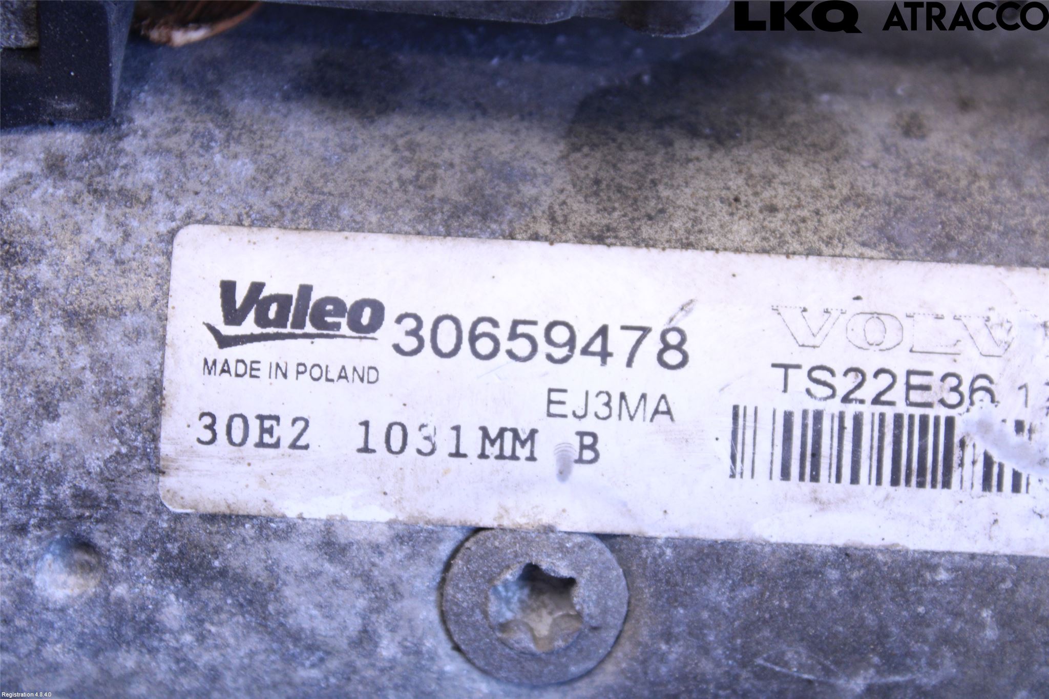 Volvo V60 11-13 Startmotor Diesel