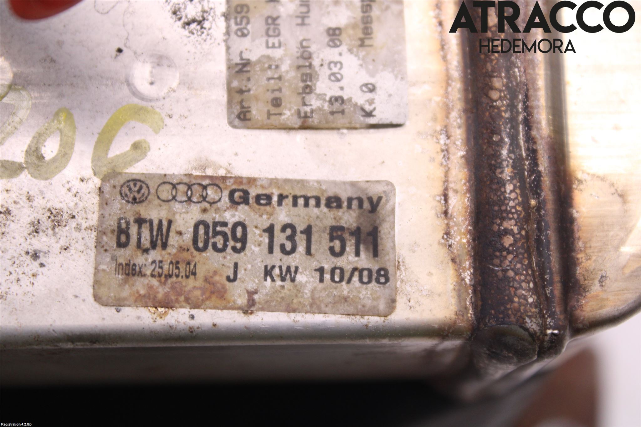 Audi A6/S6     05-11 Avgaskylare