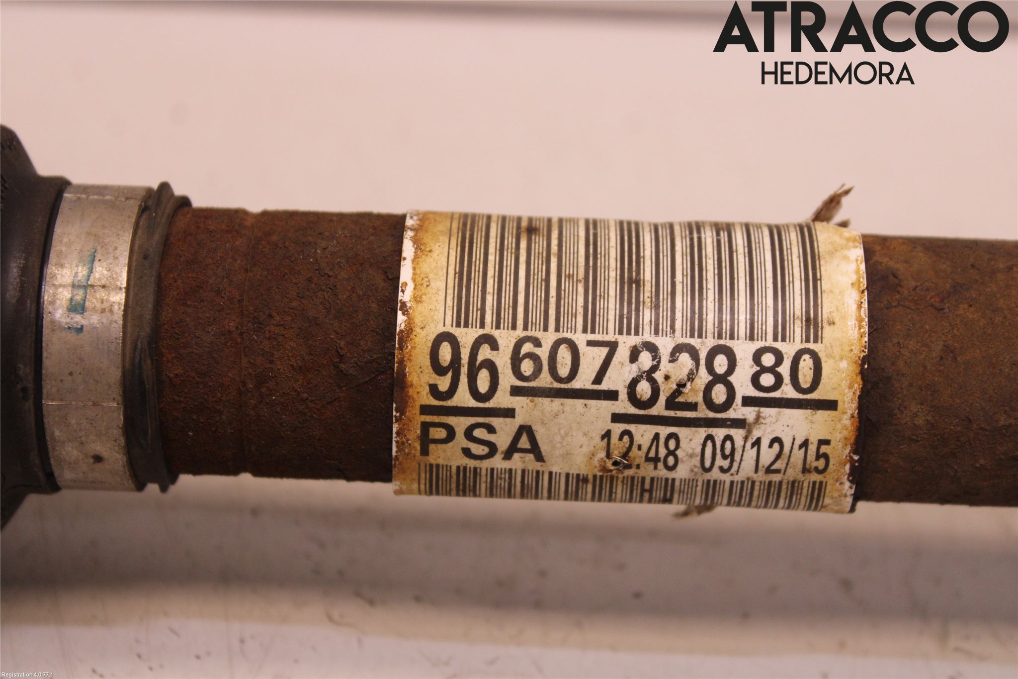 Citroen BERLINGO 08-18 Drivaxel Fram Höger