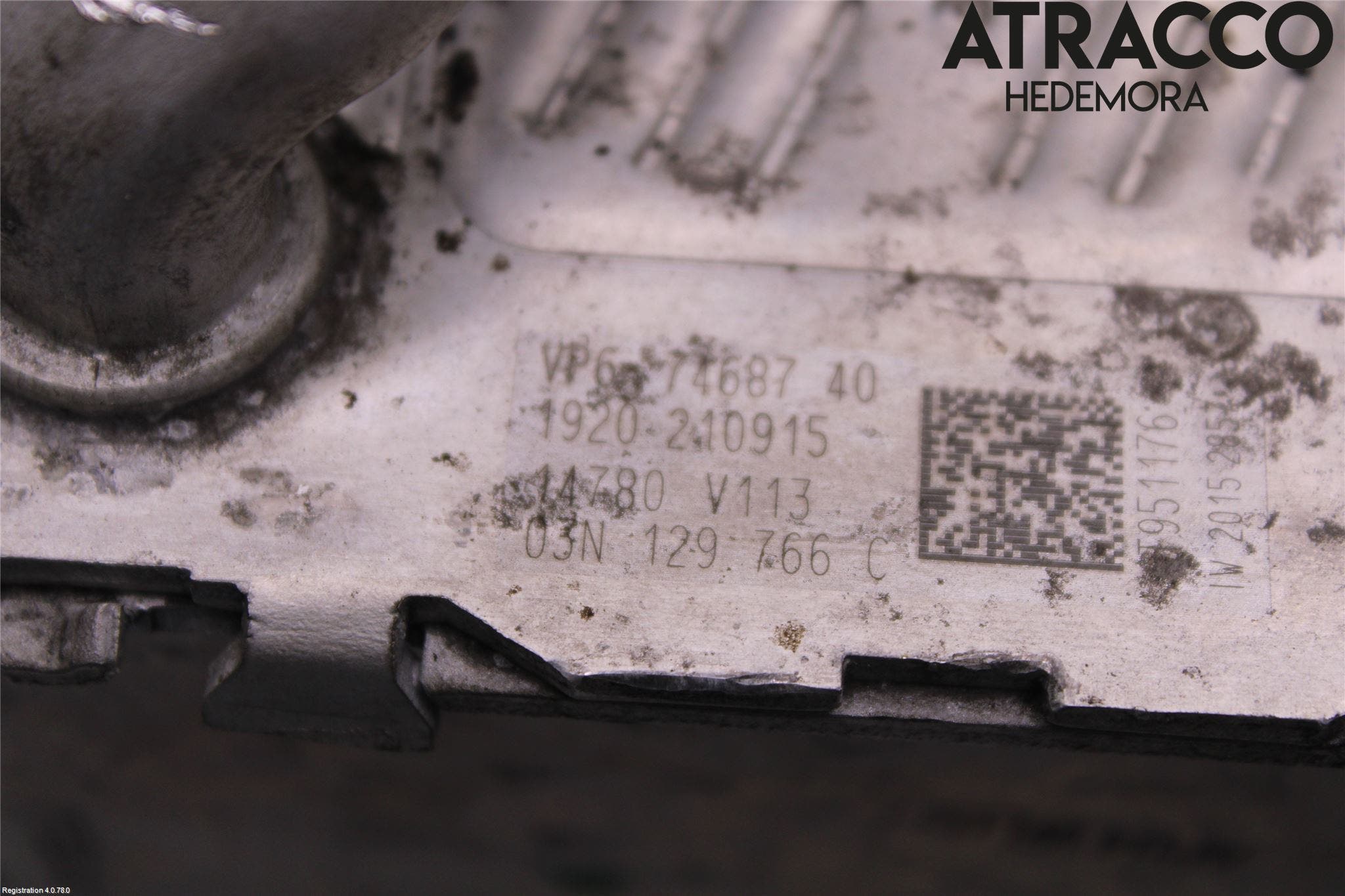 Volkswagen VW PASSAT 15-19 Grenrör Insug