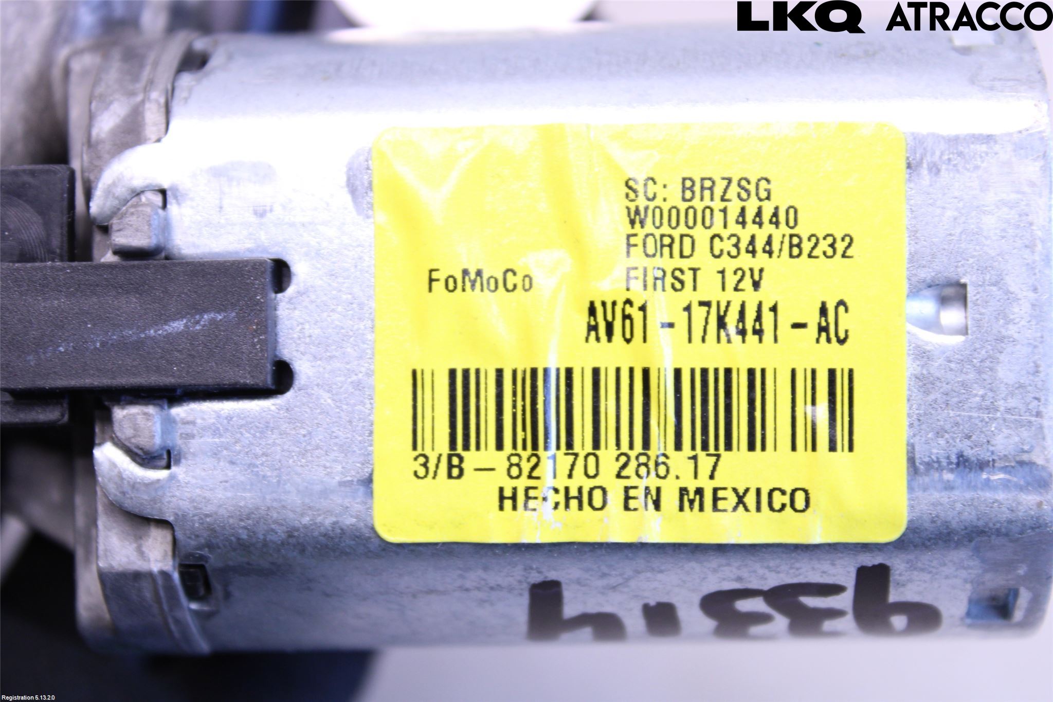 Ford C-MAX ll 15-19 Torkarmotor Baklucka