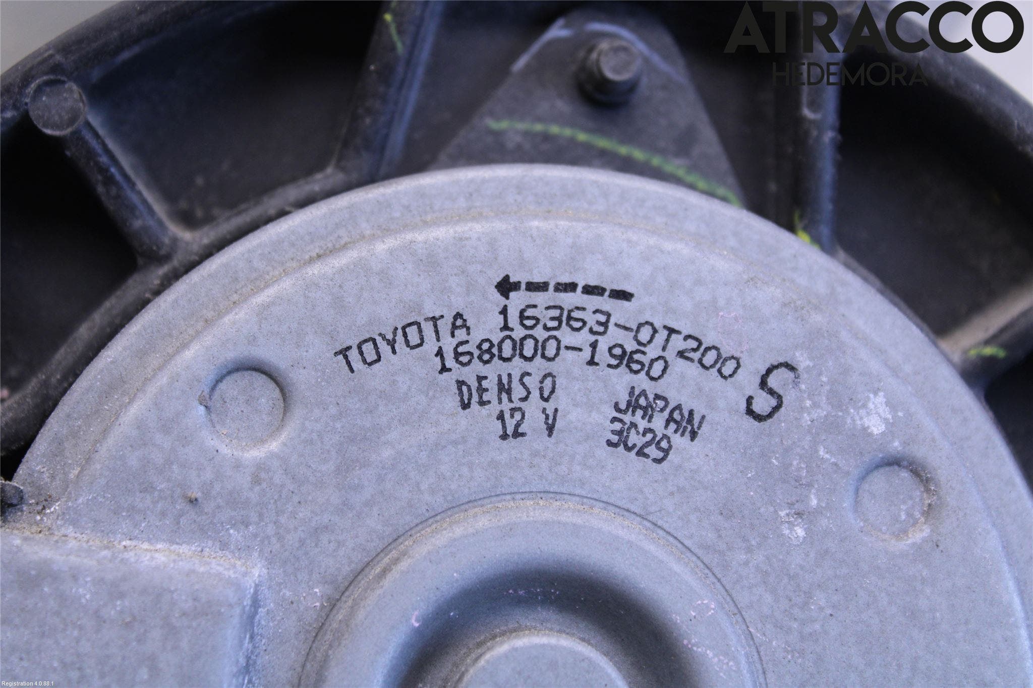 Toyota C-HR 16-23 Kylfläkt El