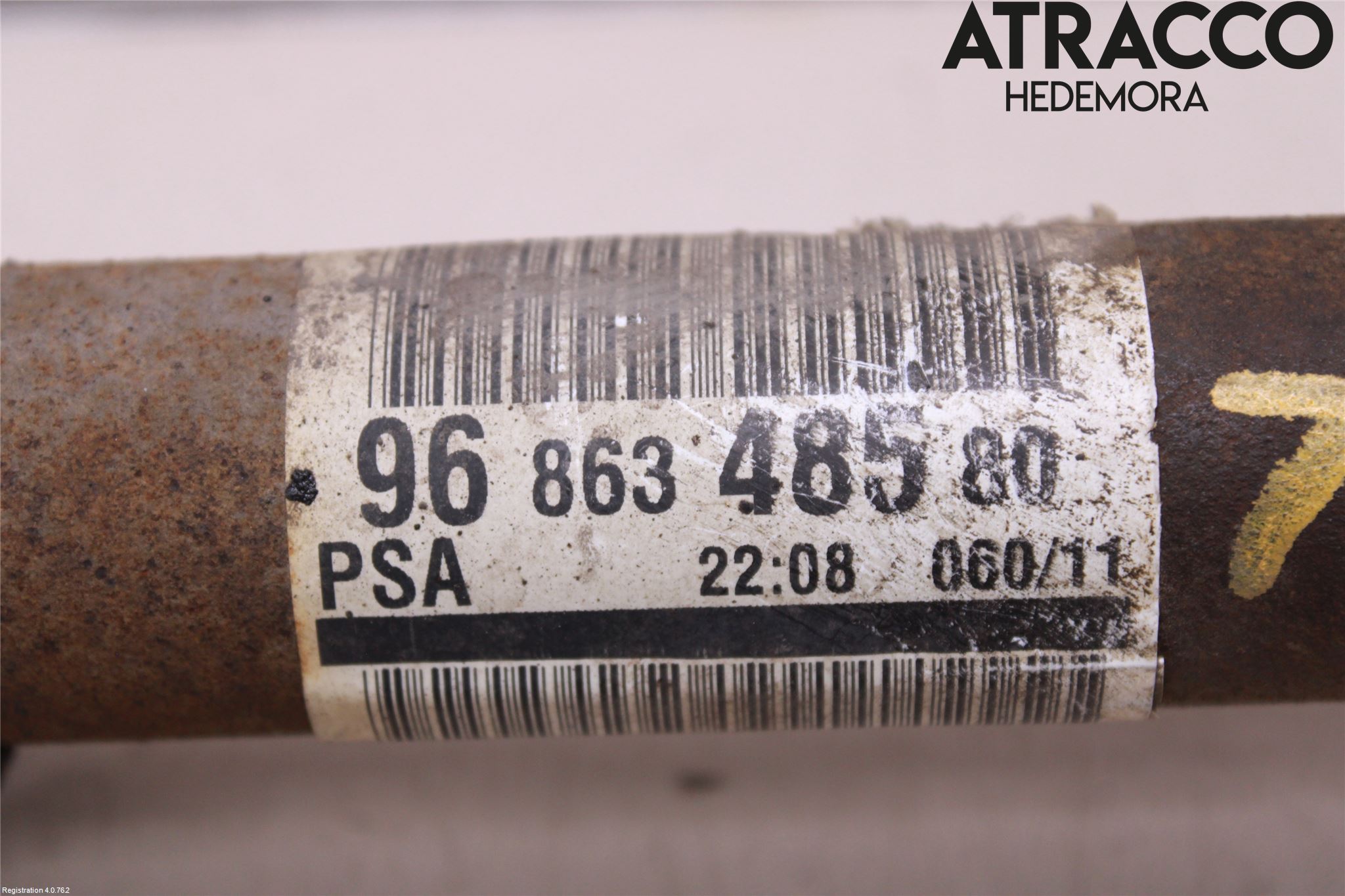 Peugeot 508 11-18 Drivaxel Fram Vänster