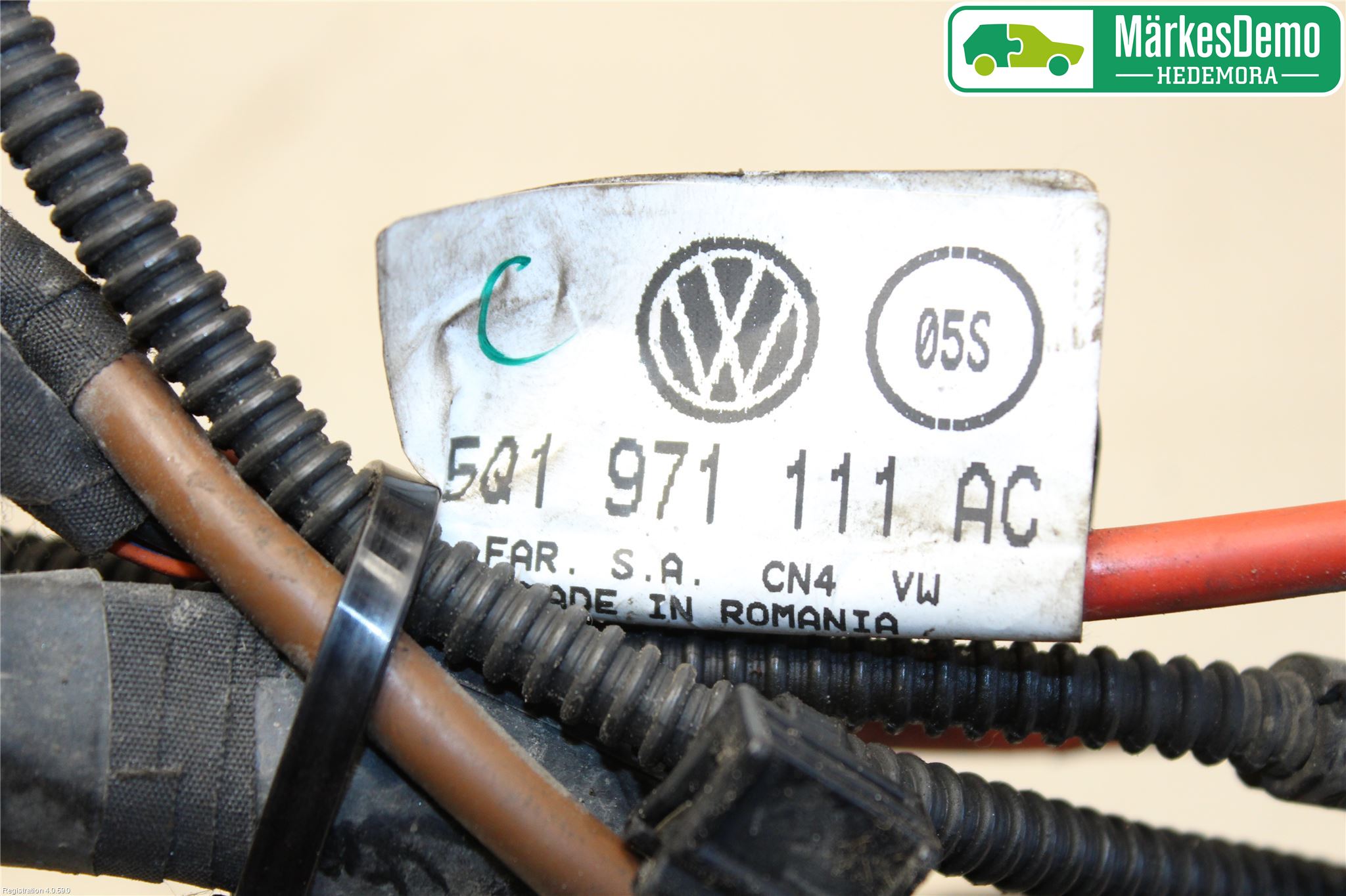 Volkswagen VW GOLF / E-GOLF VII 13-20 Kabelhärva