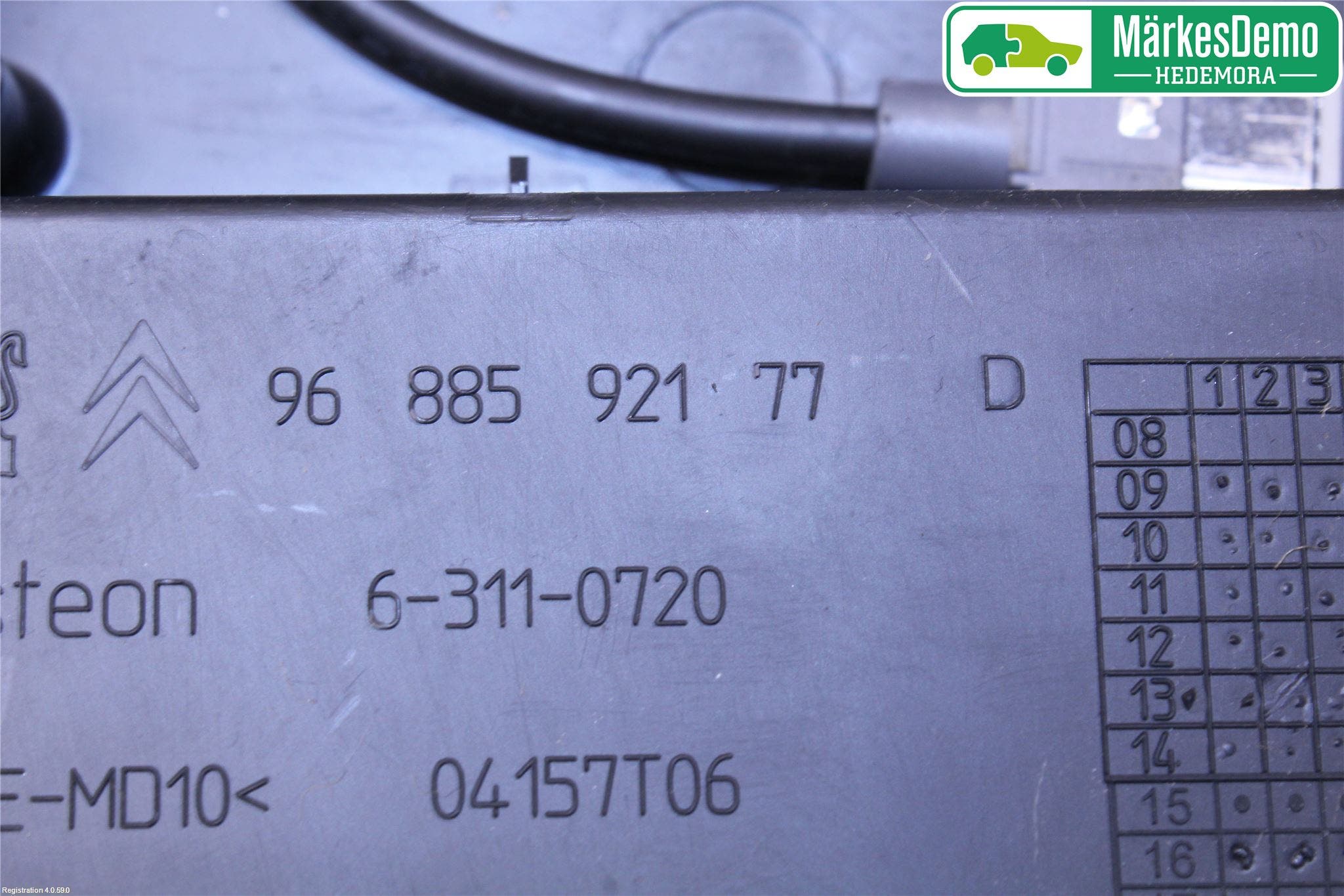 Peugeot PARTNER 16-18 Instrumentbräda Förvaringsfack