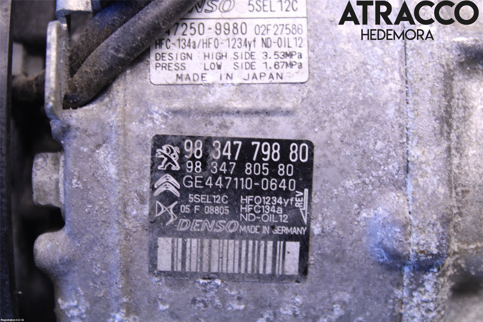 Peugeot 208/E-208 20- Ac Kompressor