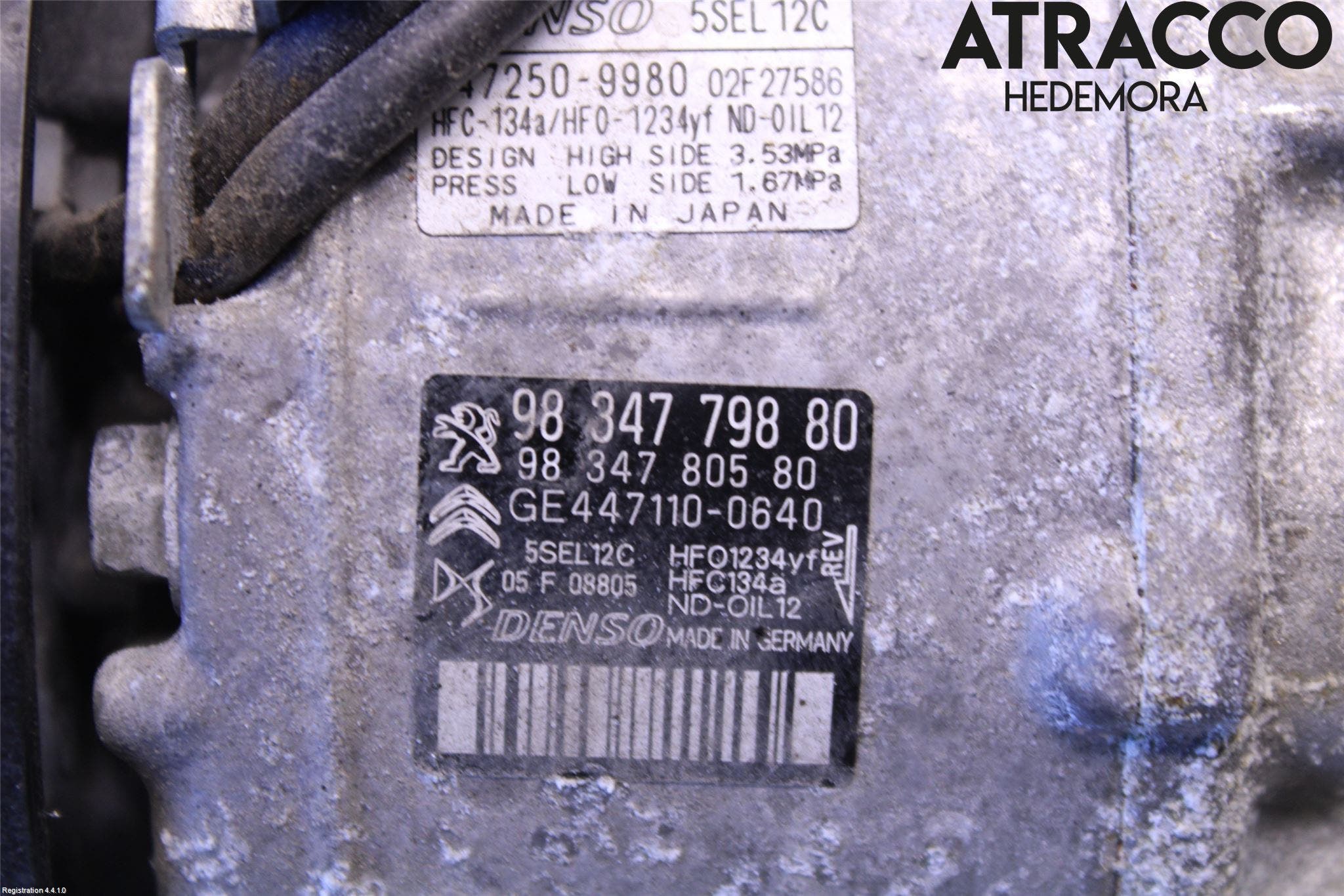 Peugeot 208/E-208 20- Ac Kompressor