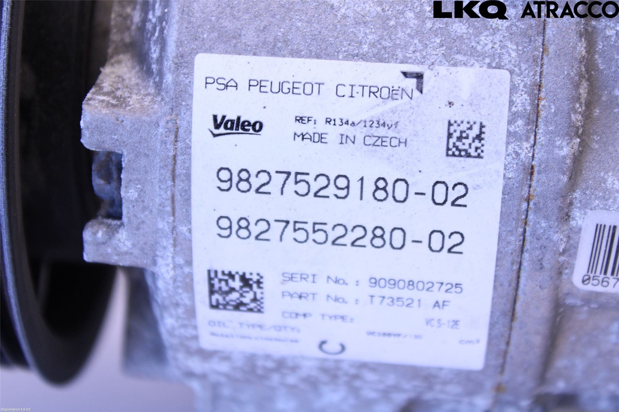 Peugeot 308 14-21 Ac Kompressor