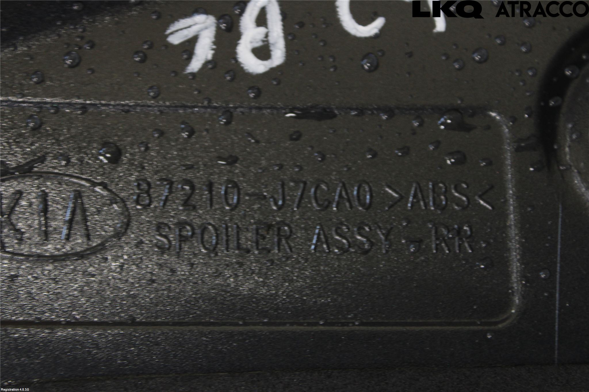 Kia XCEED 19- Spoiler Baklucka