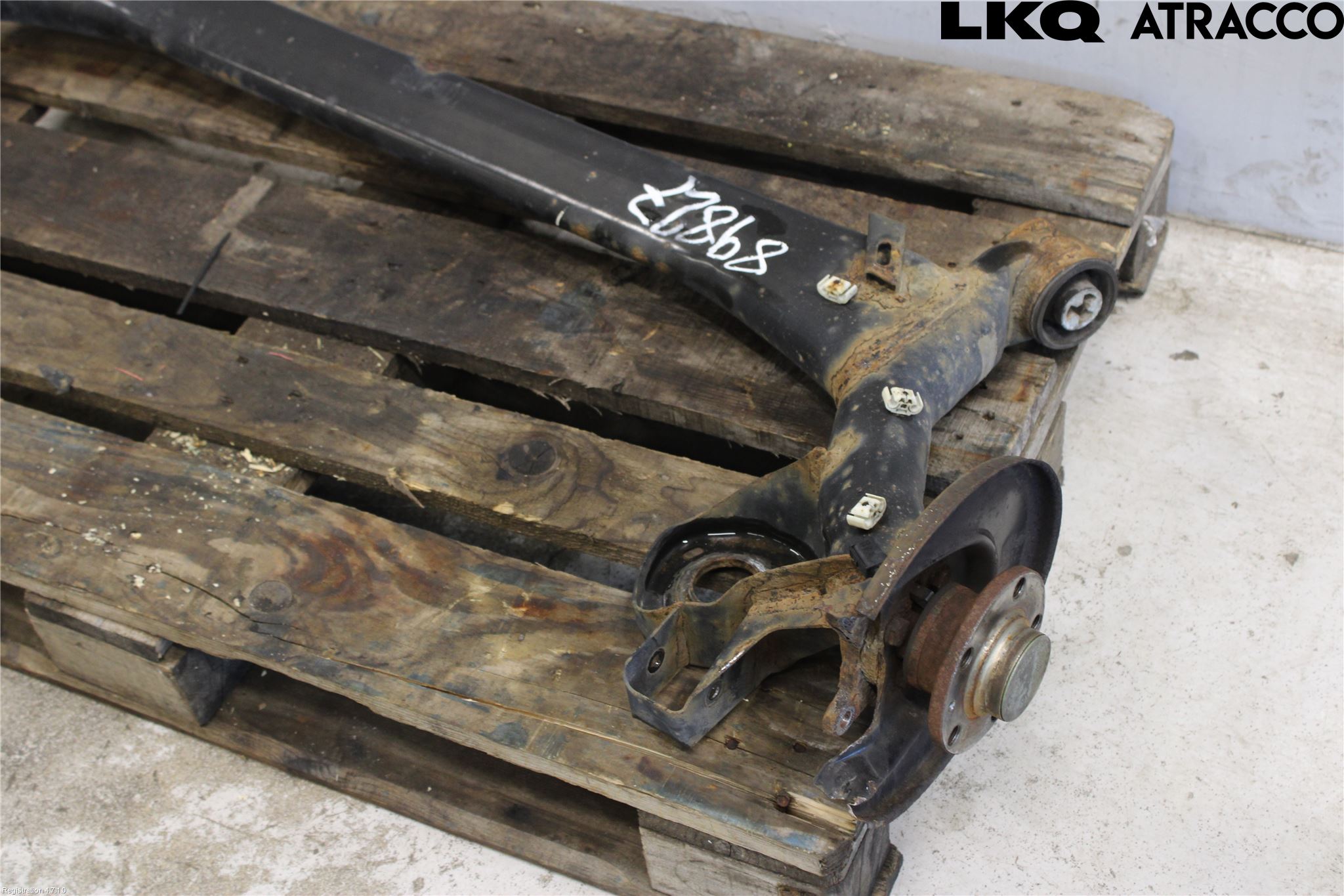 Skoda FABIA 07-14 Bakaxel