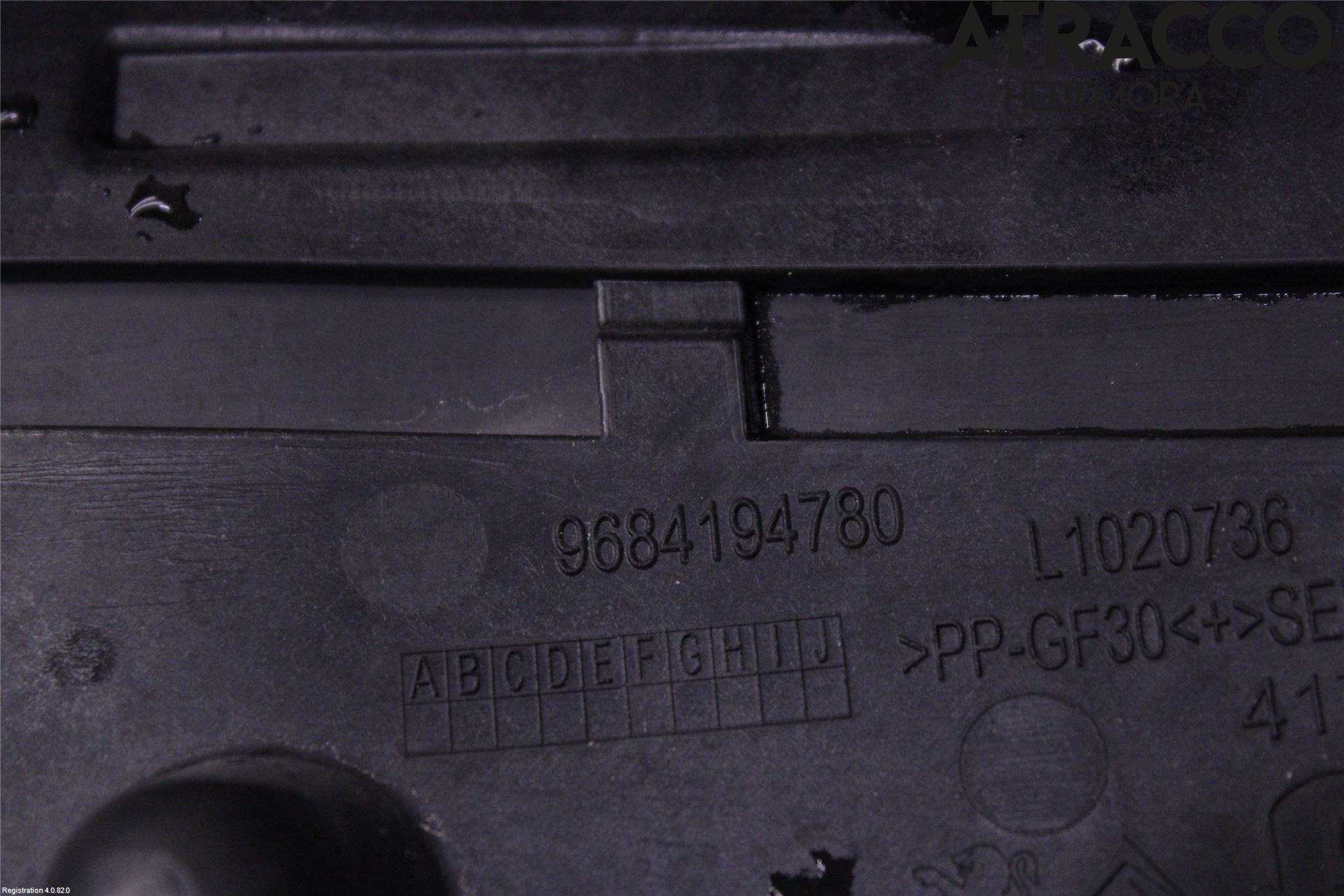 Citroen DS3 Torpedplåt-Torpedplast