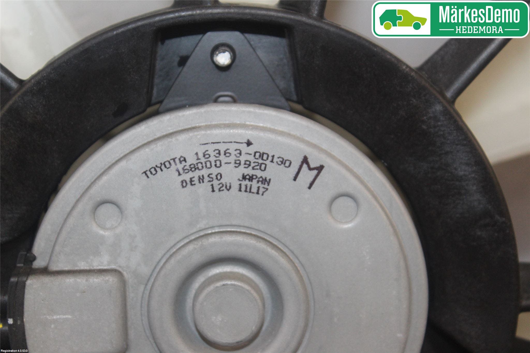 Toyota AVENSIS 09-15 Kylfläkt El