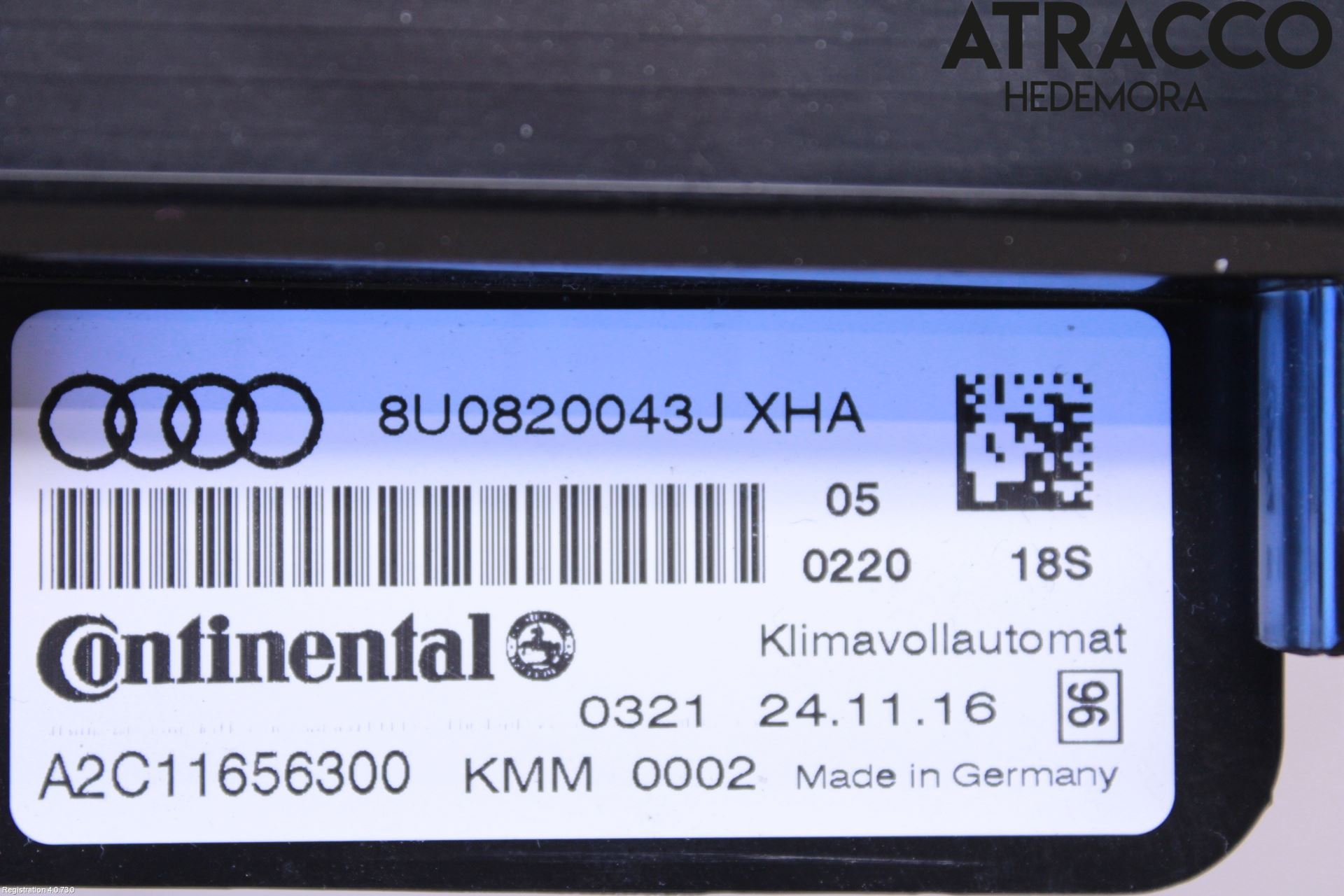 Audi Q3 8U 12-18 Ac Styrenhet Ac Manöveren