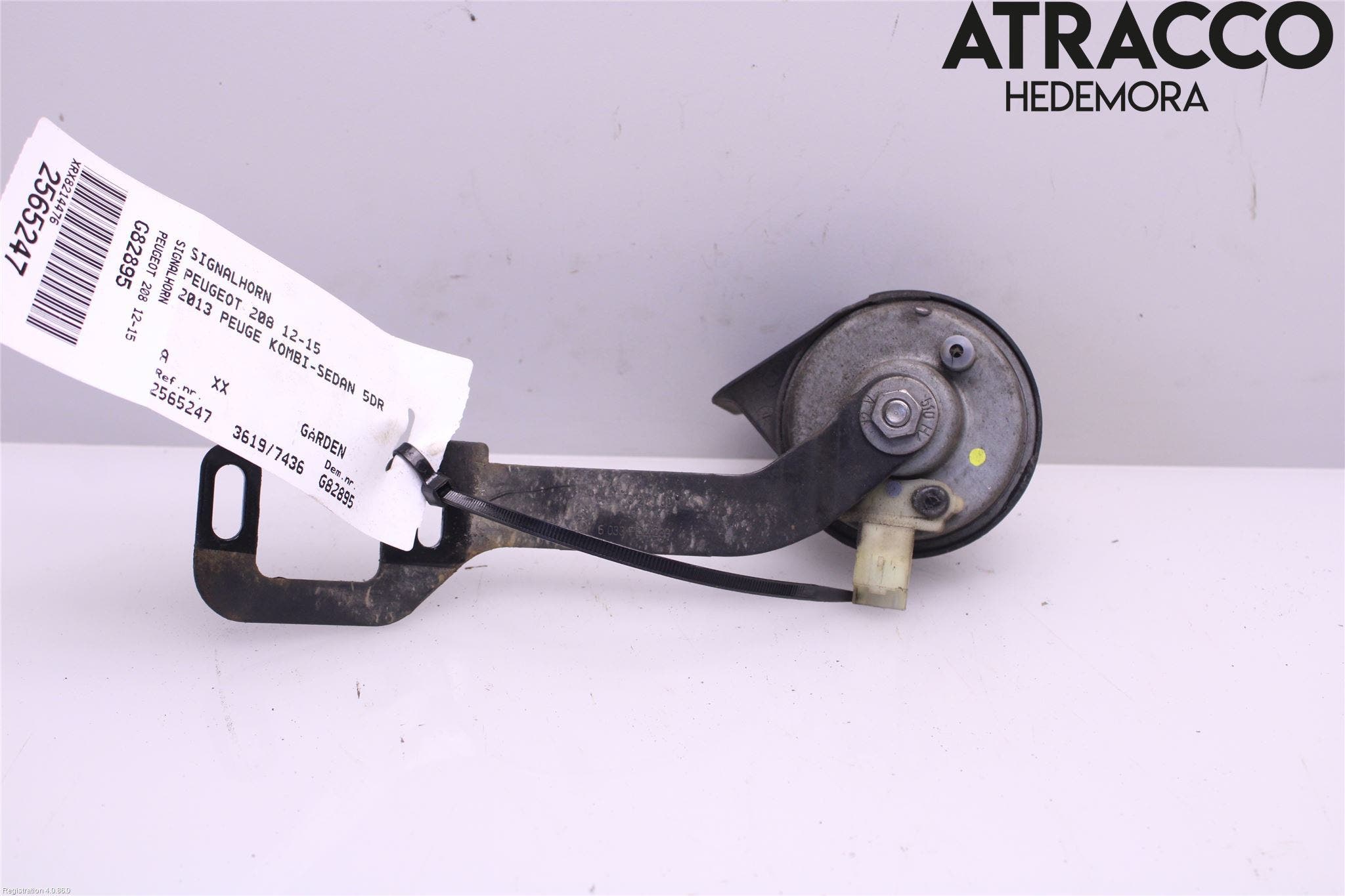 Peugeot 208 12-15 Signalhorn