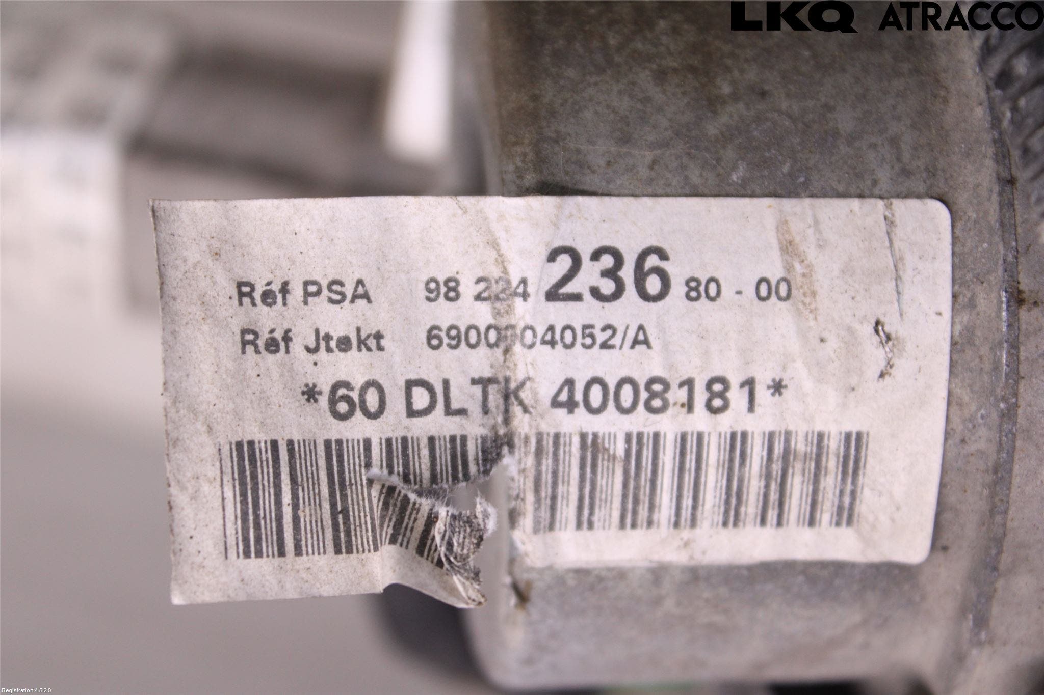 Citroen C4 CACTUS 14-20 Styrväxel-Snäcka Elektrisk