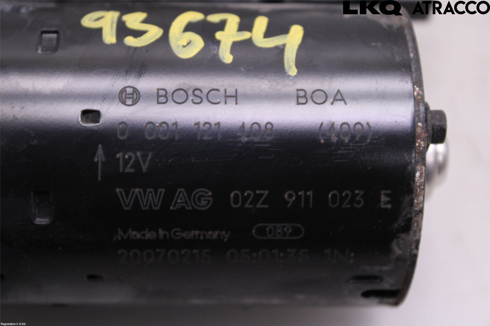 Volkswagen VW PASSAT 05-11 Startmotor