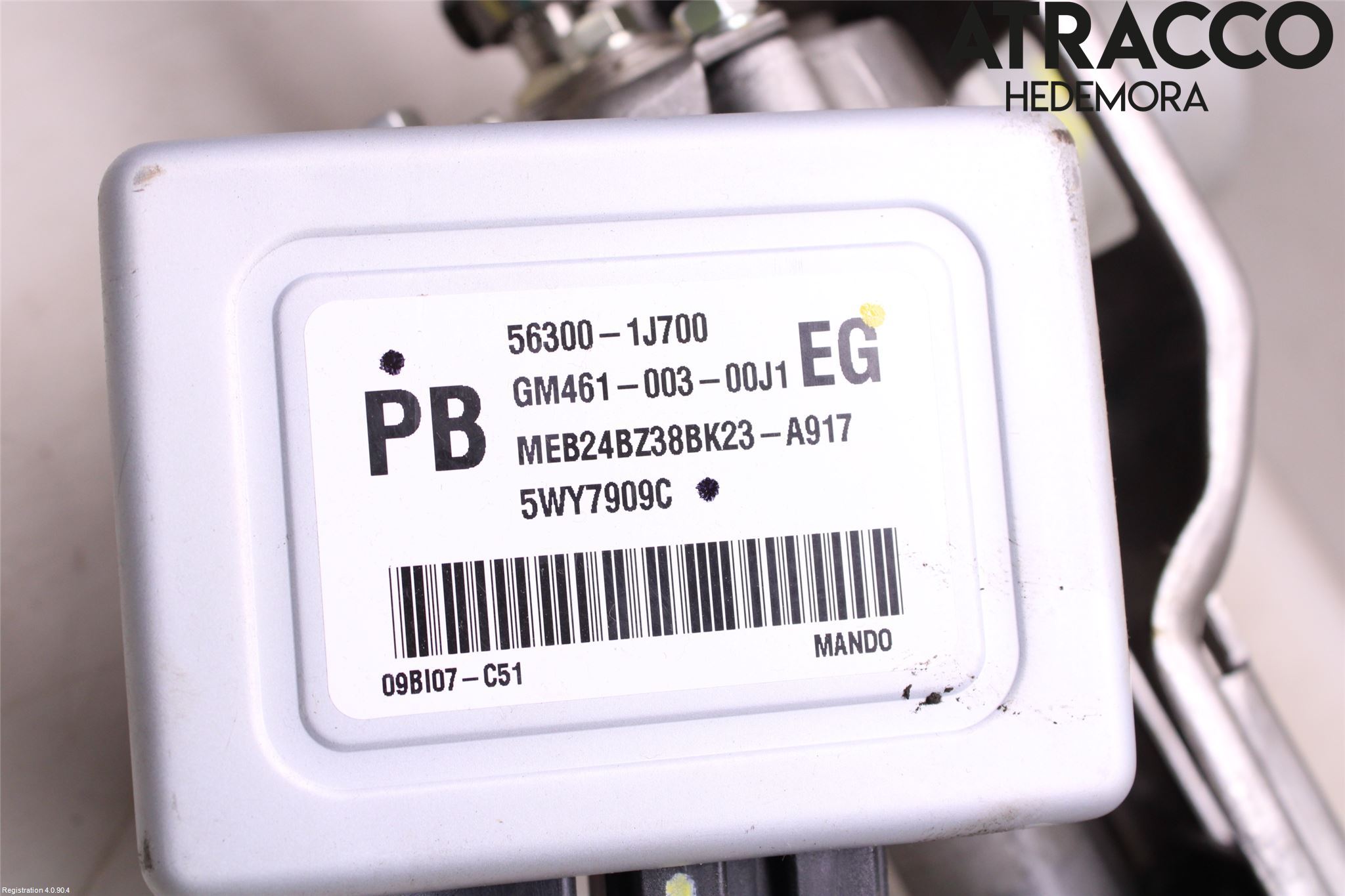 Hyundai i20 PB 09-14 Rattaxelagg Med Inb Servo