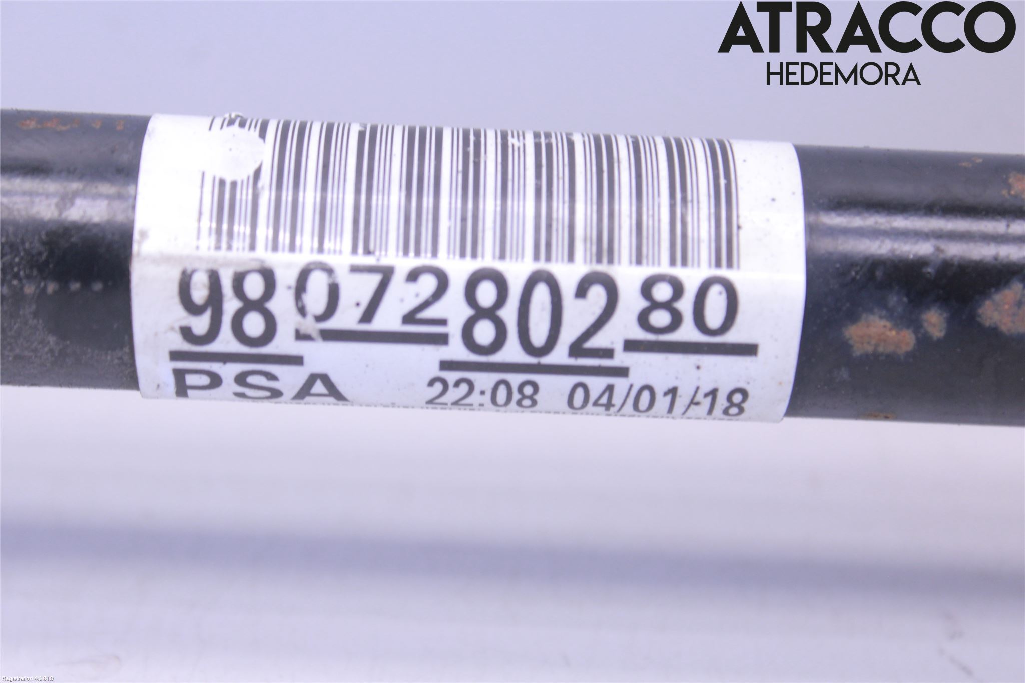 Peugeot 2008 13-20 Drivaxel Fram Vänster