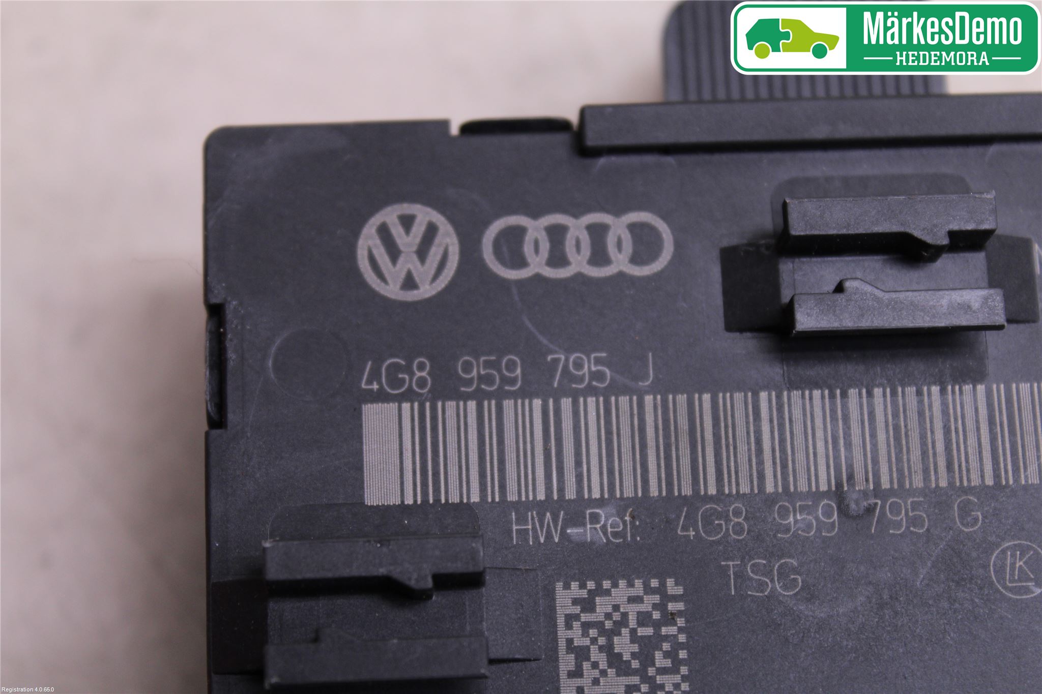 Audi A7/S7 4G 11-17 Styrenhet Dörr