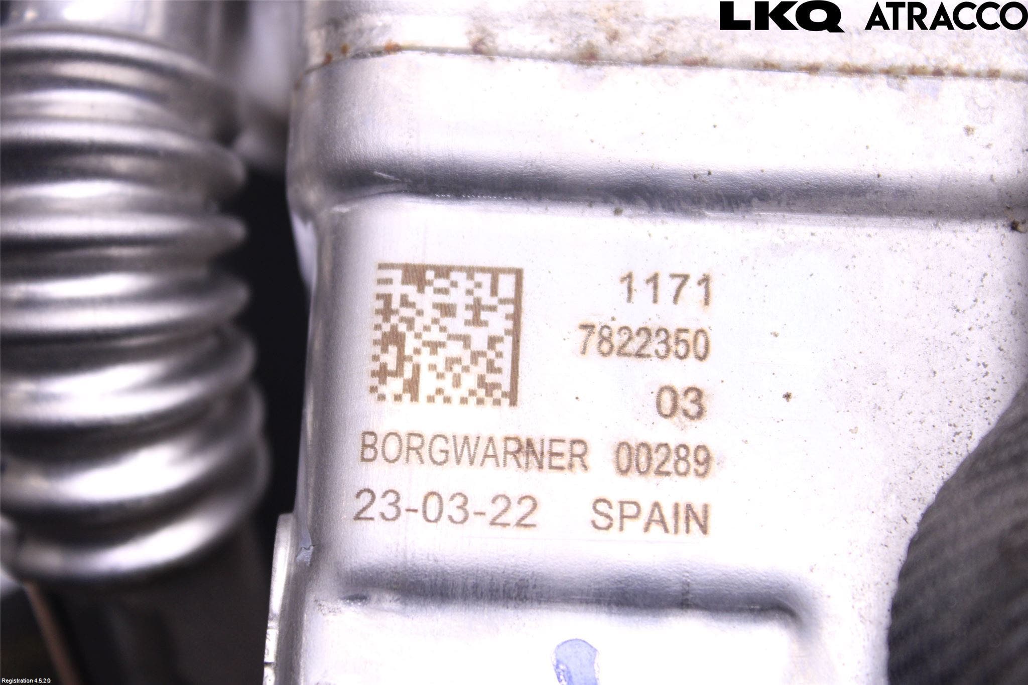 BMW 3 GT F34 13-19 Avgaskylare