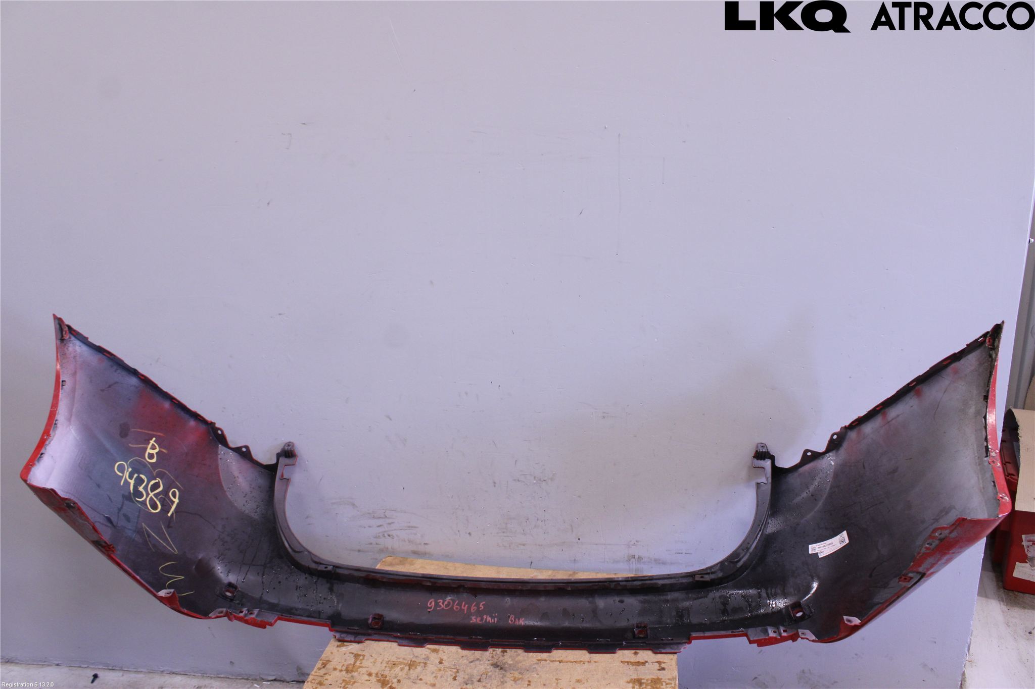 Kia CEED 12-18 Stötfångarbeklädnad Bak
