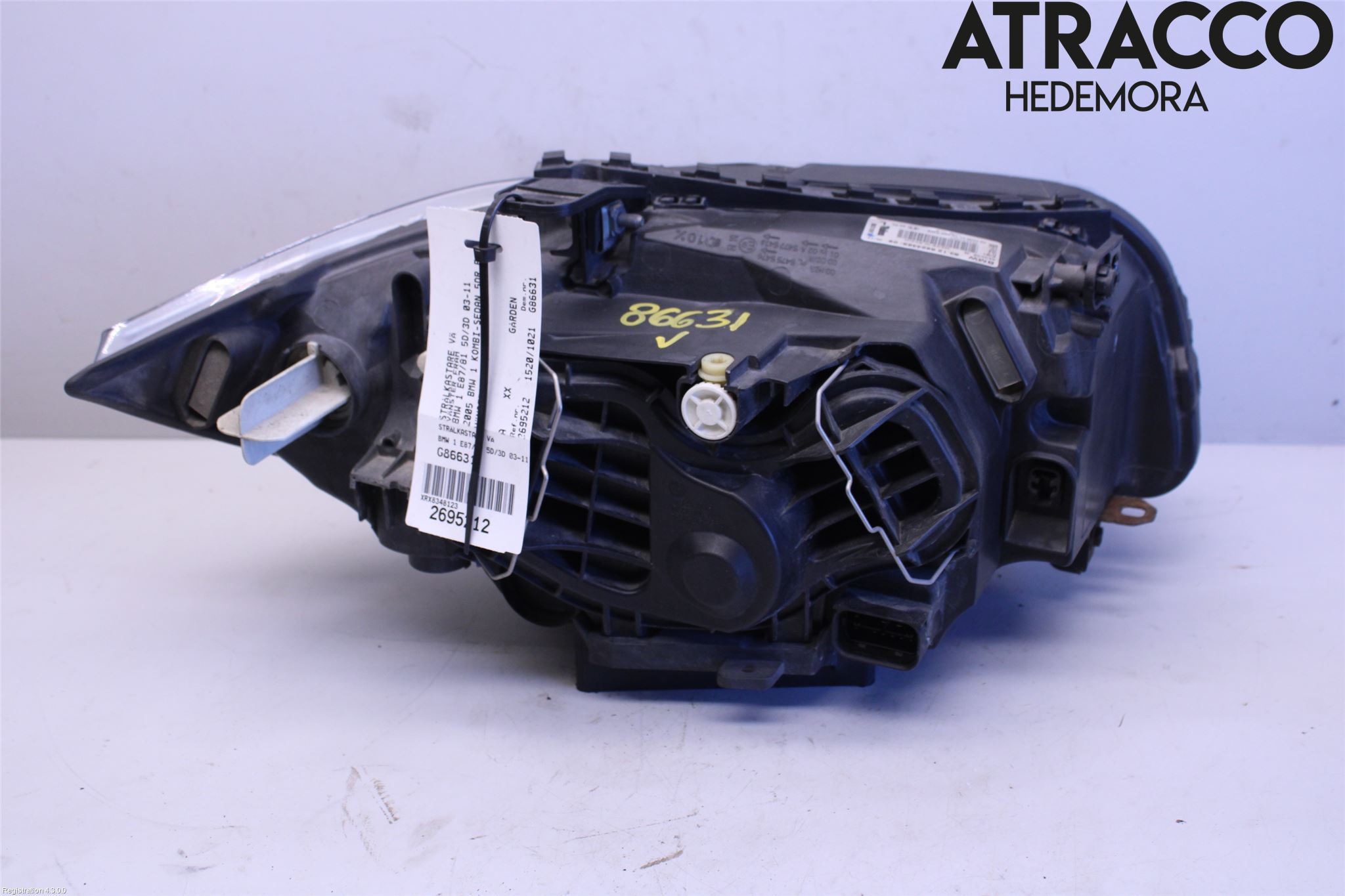 BMW 1 E87/81 5D/3D 03-11 Strålkastare Vänster