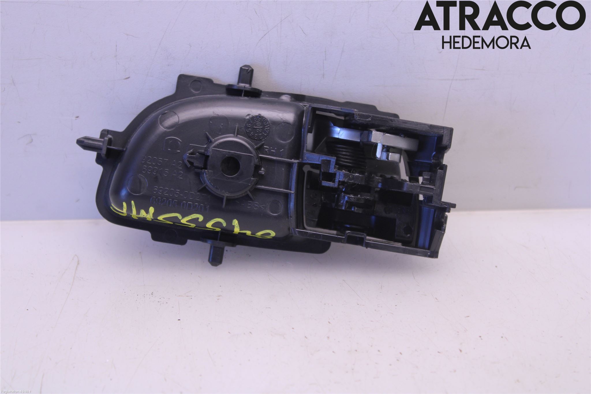 Toyota AYGO 15-21 Dörrhandtag Inre Hö